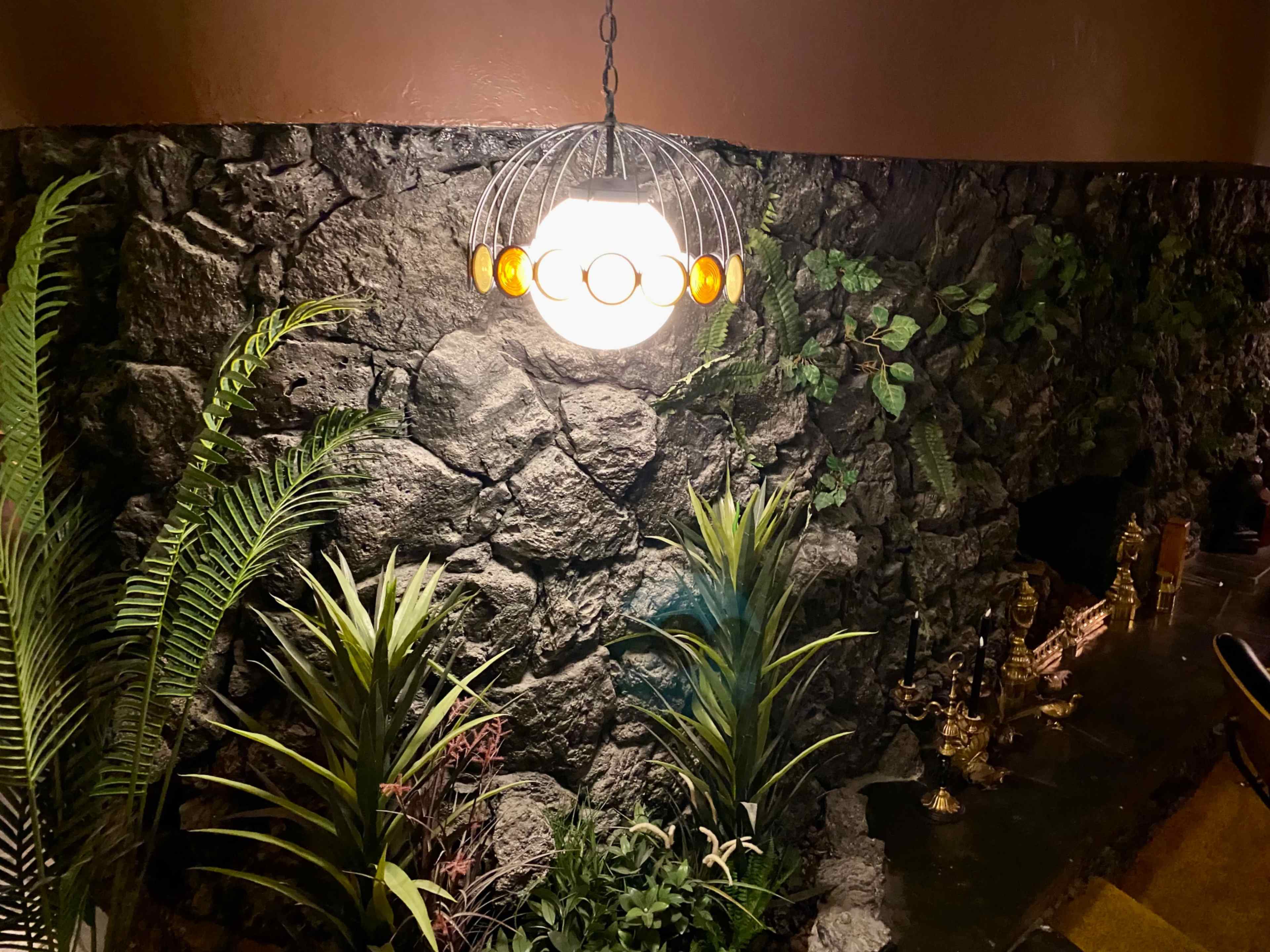 Historic Vintage Tiki Home with Lava Rock Interiors Image in Beverly Green, Las Vegas, NV