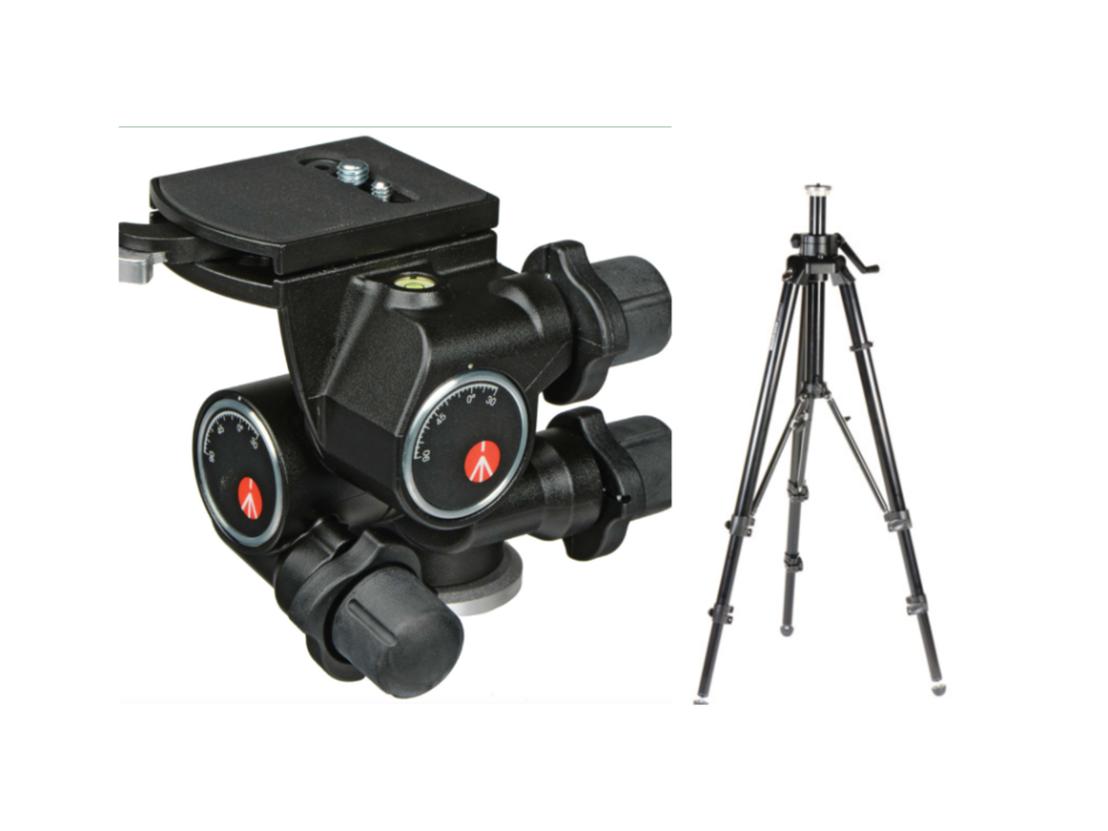 Manfrotto 475 Tripod w/ Manfrotto 410 3-Way Head