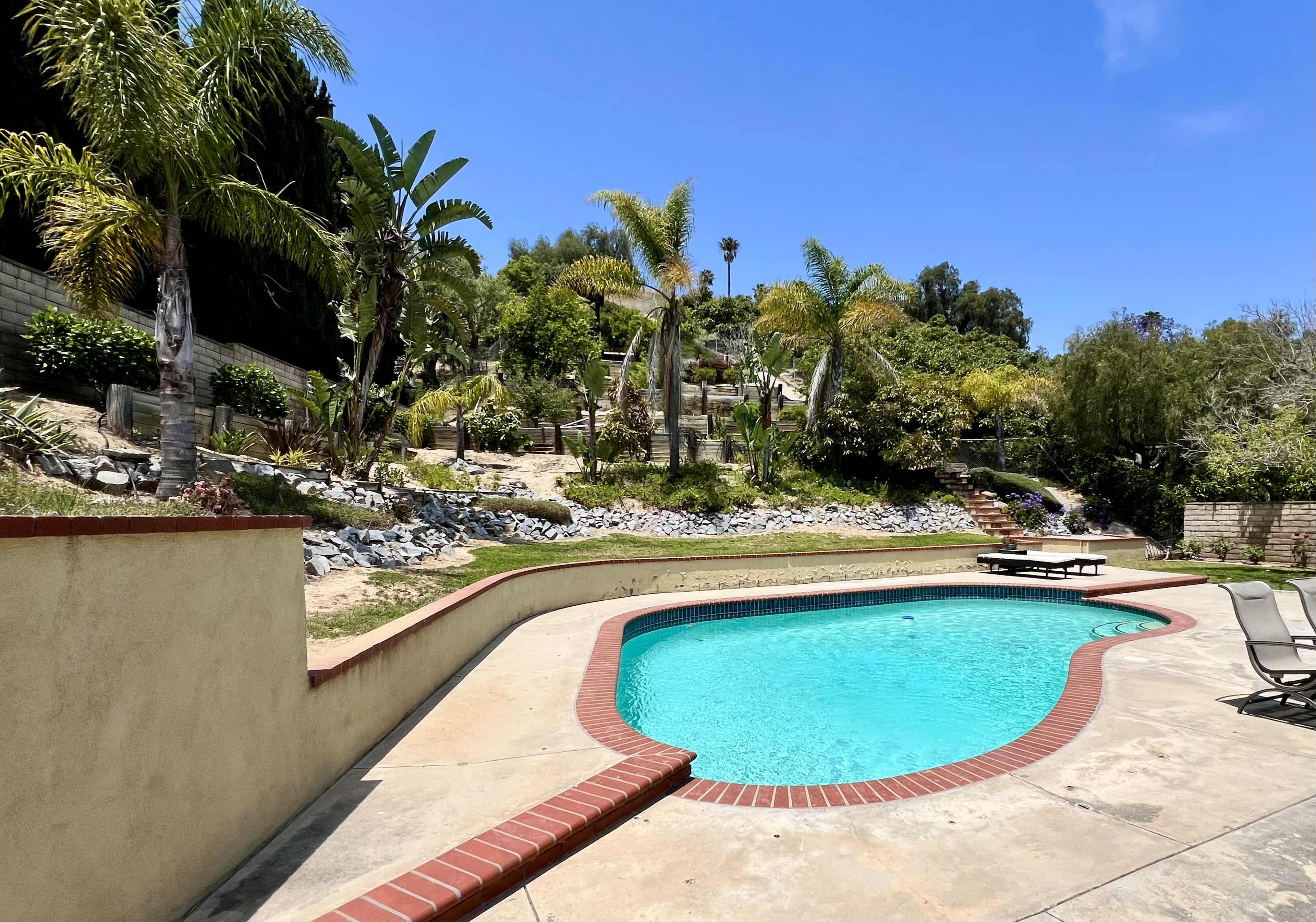 Lush Tranquil Yard With Pool and Views Image in Camarillo, Camarillo, CA