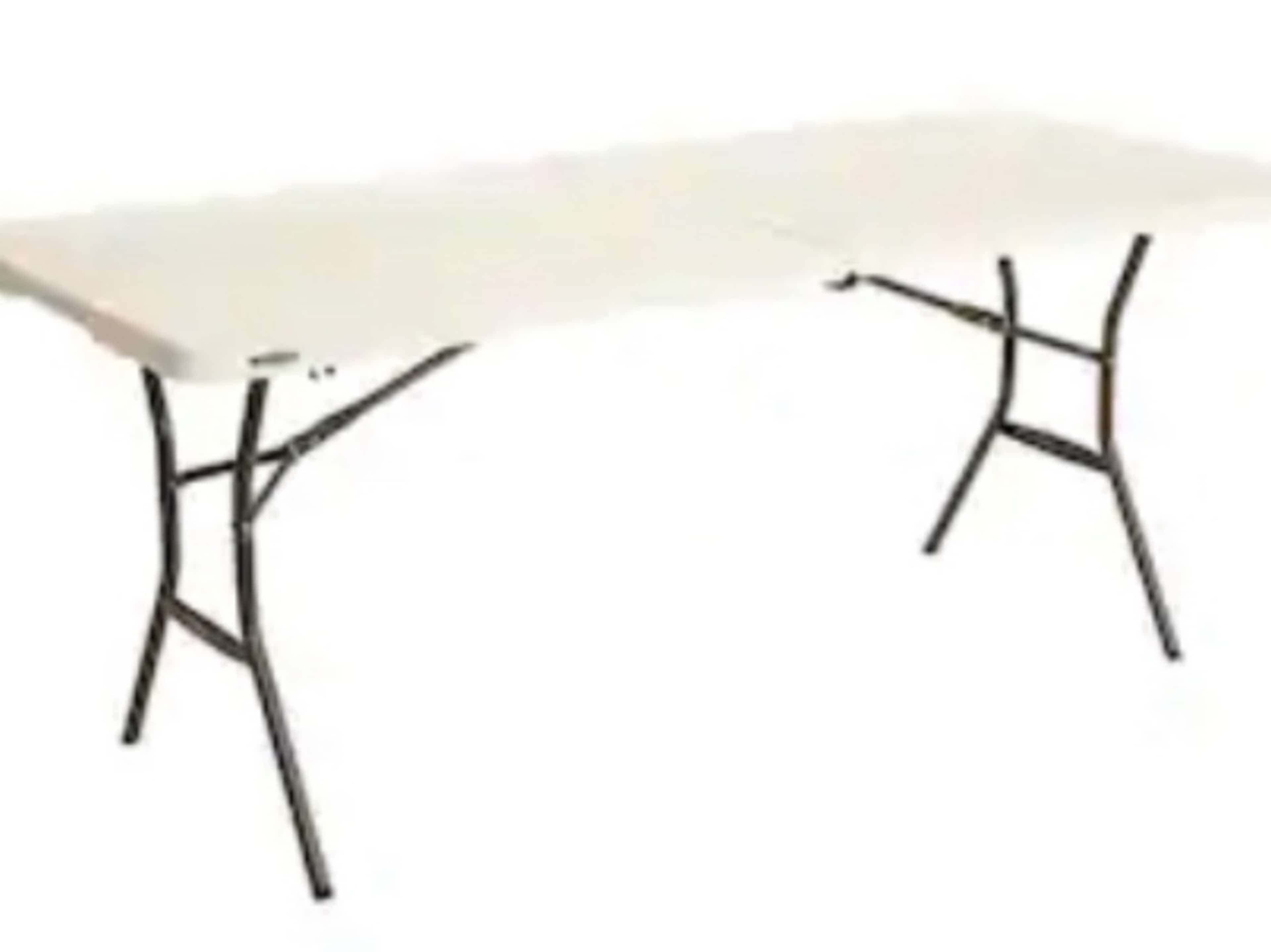 6 Foot Folding Table 