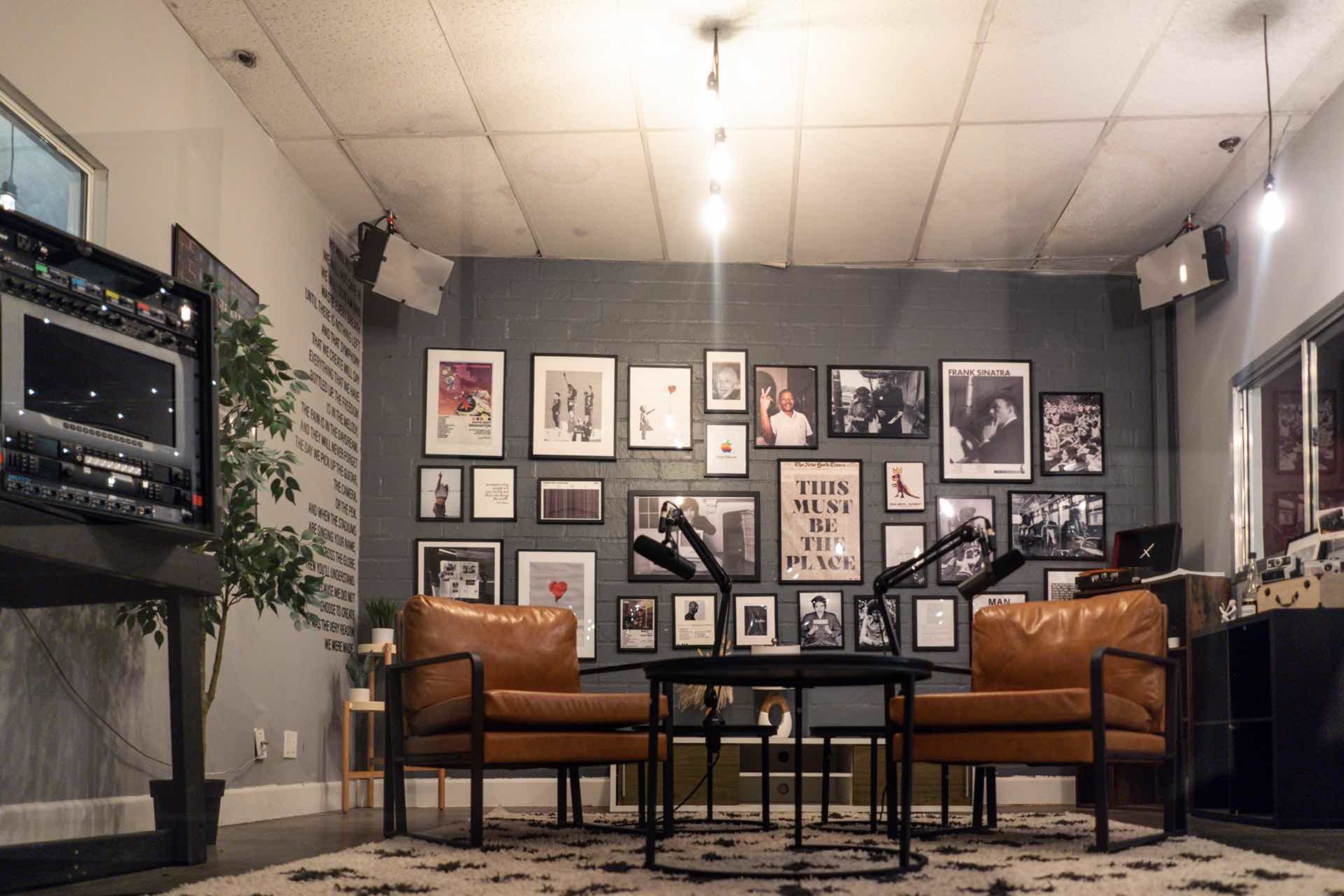 Podcast Recording Studio Space Image in South Los Angeles, LOS ANGELES, CA