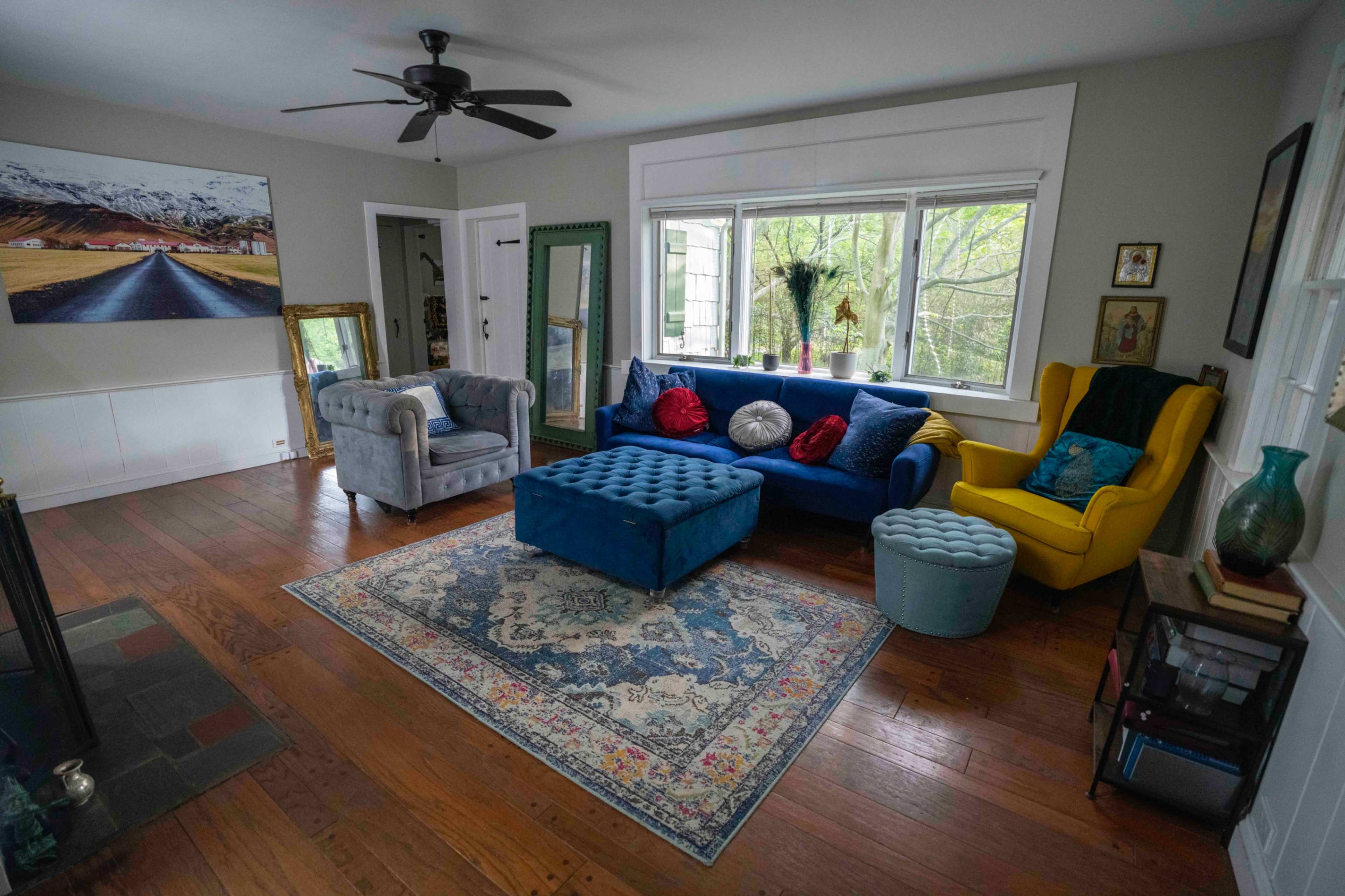 Rural Farm Style Cottage in Private Wooded Grove w/ Fire Pit Image in Blairstown, Blairstown, NJ