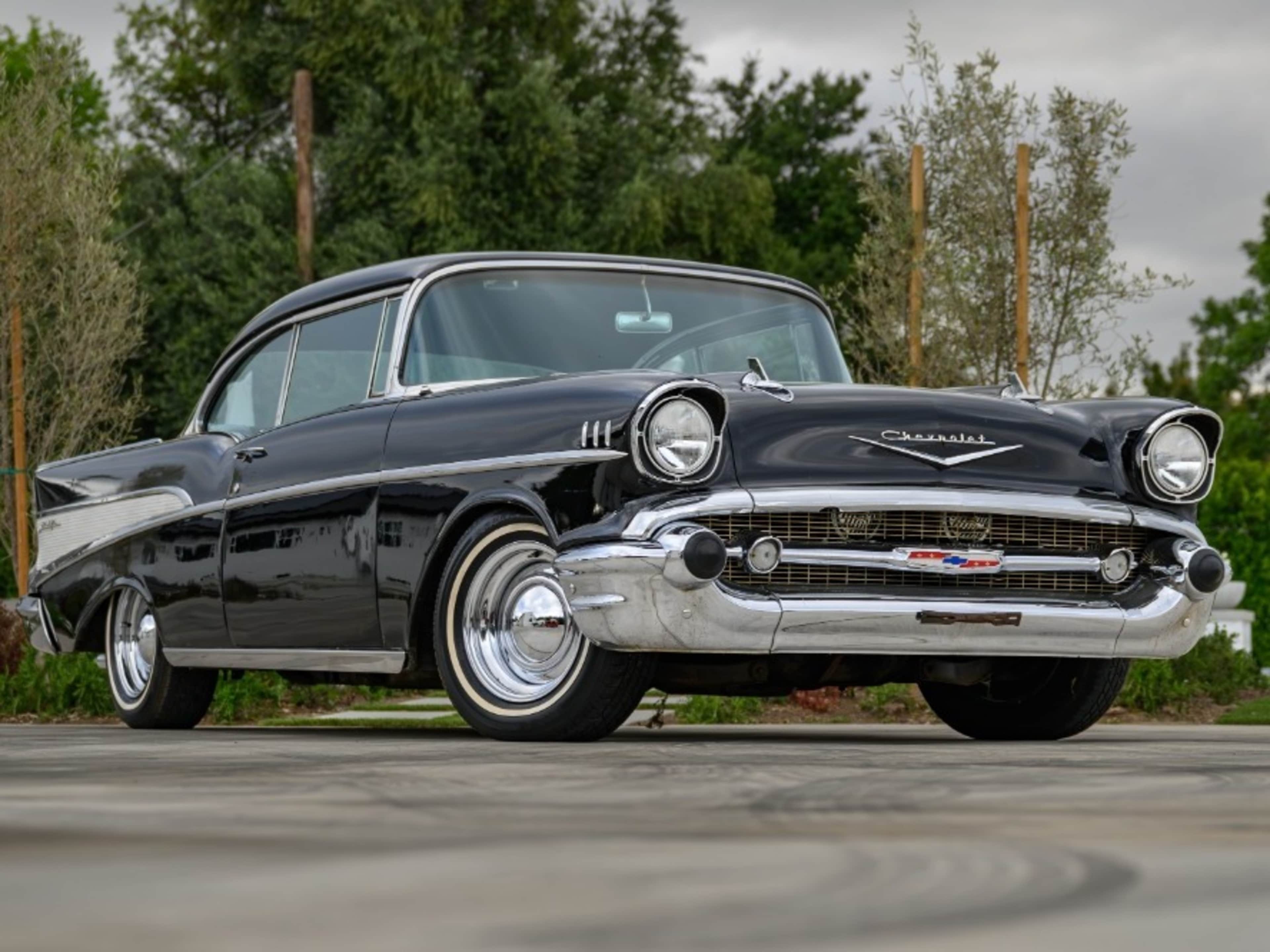 1957 Chevrolet Bel Air Classic Car as prop