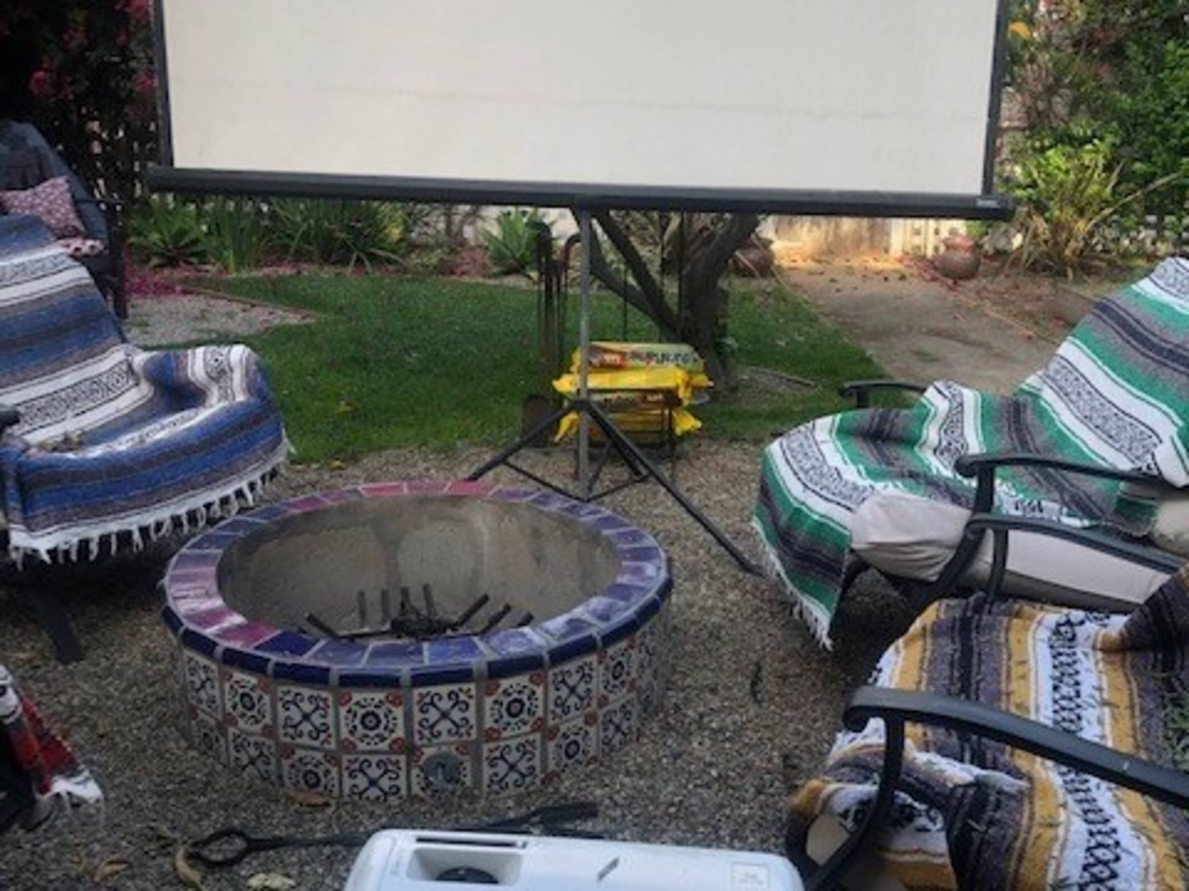 Projector and screen