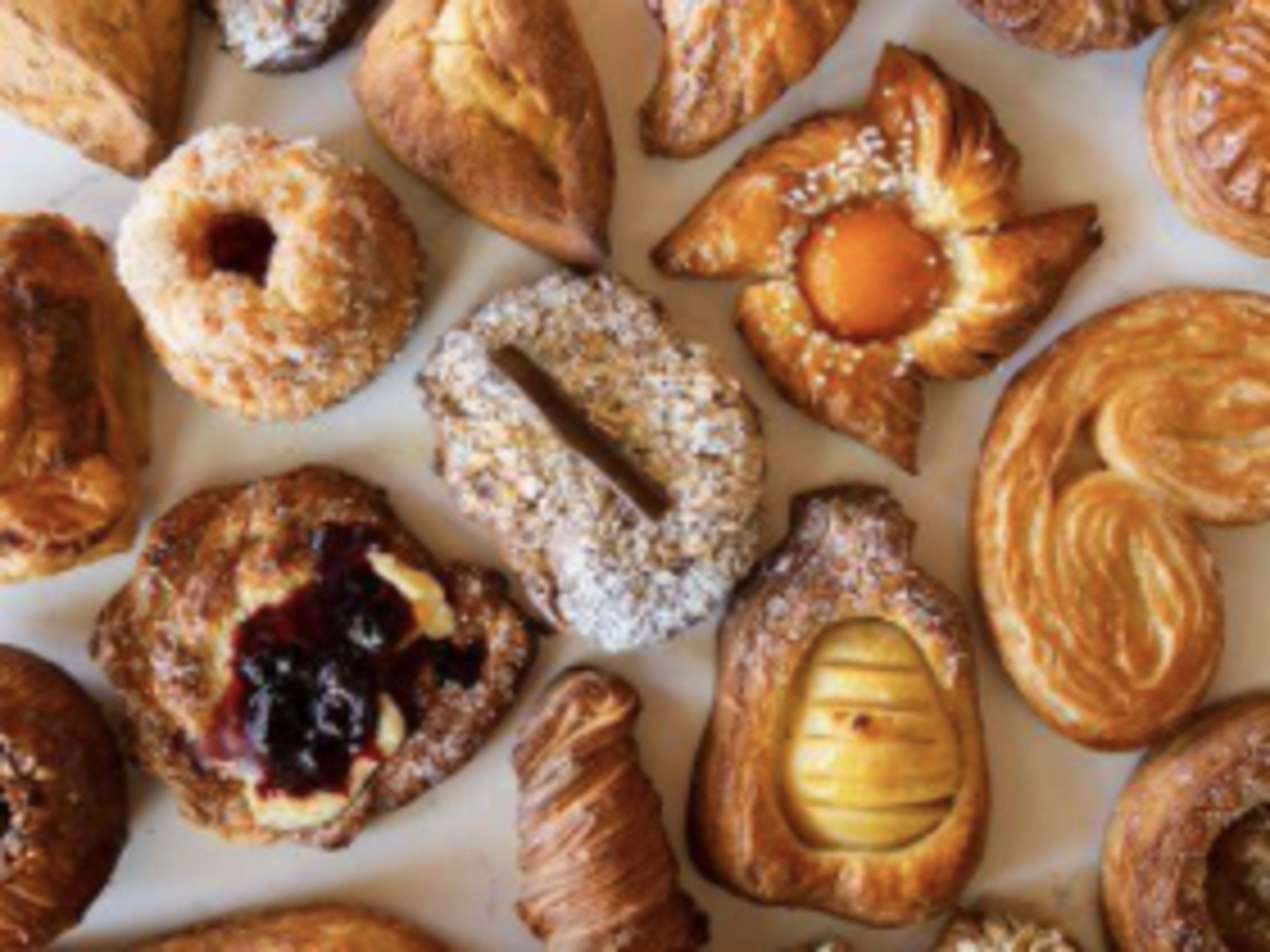 6 Breakfast pasteries