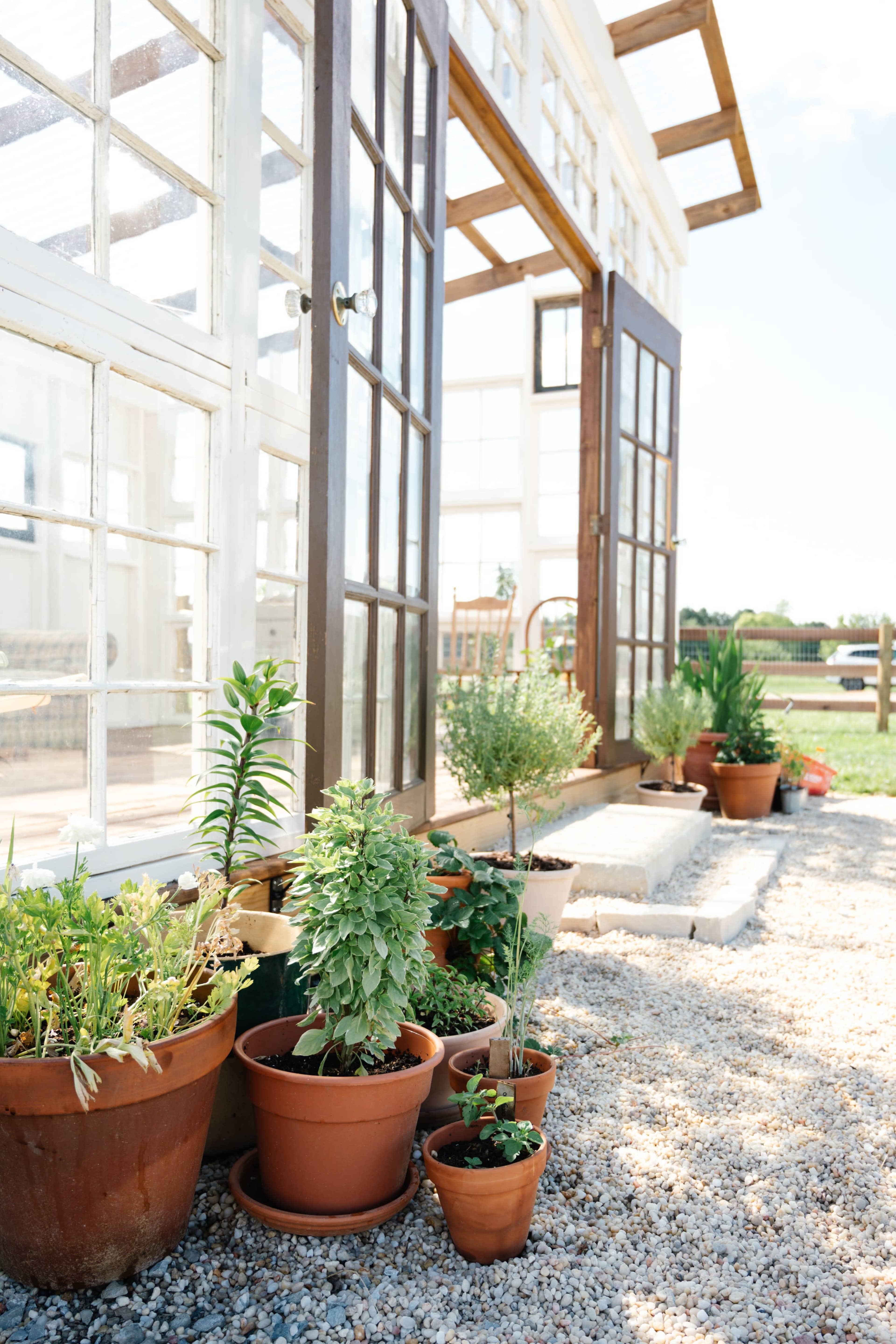 Greenhouse and Garden - Farm Location Image in Canaan Township, Plain City, OH