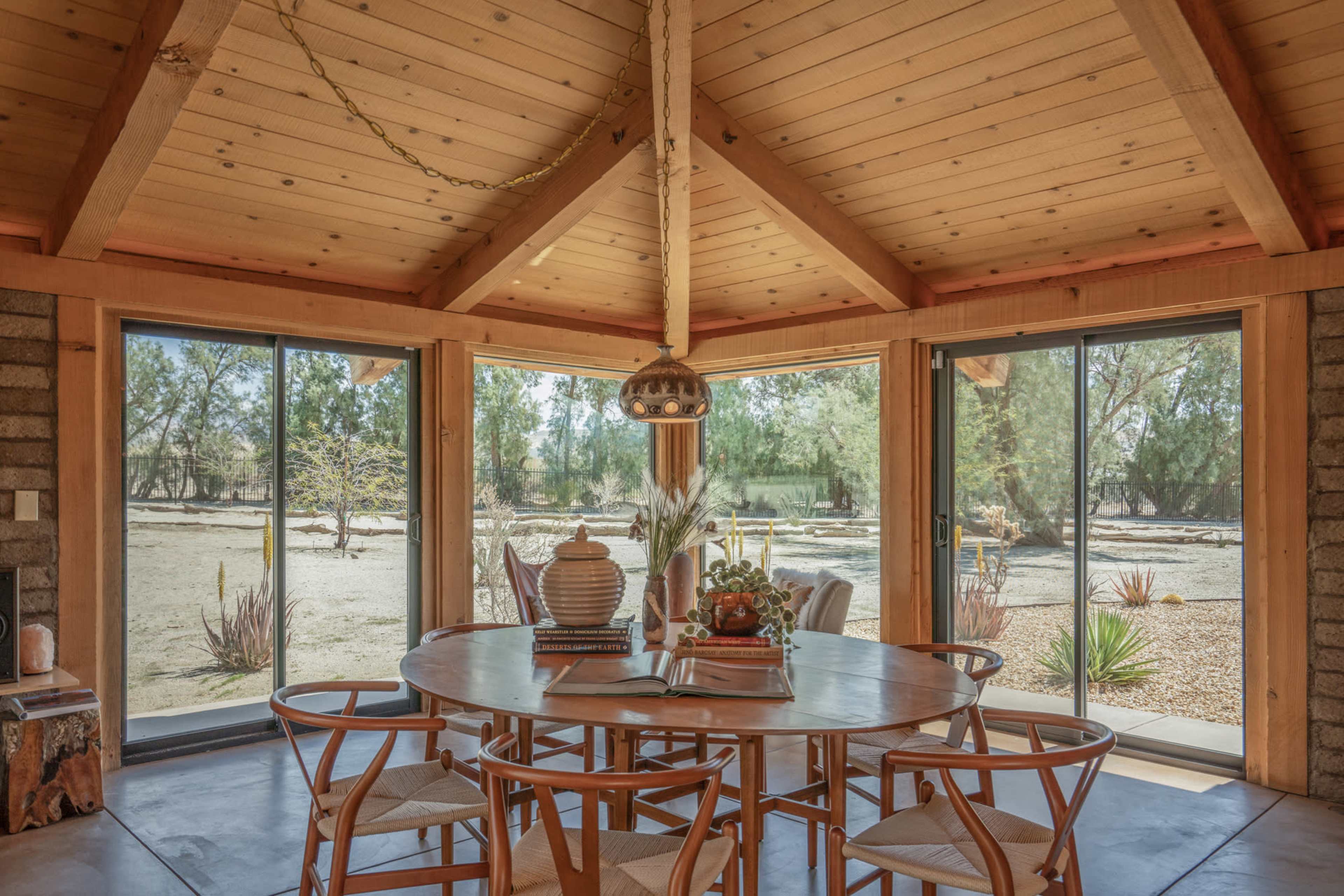 Minimalist Desert Ranch with Pool & Mountain Views on 6.5 Private Acres Image in , Desert Hot Springs, CA