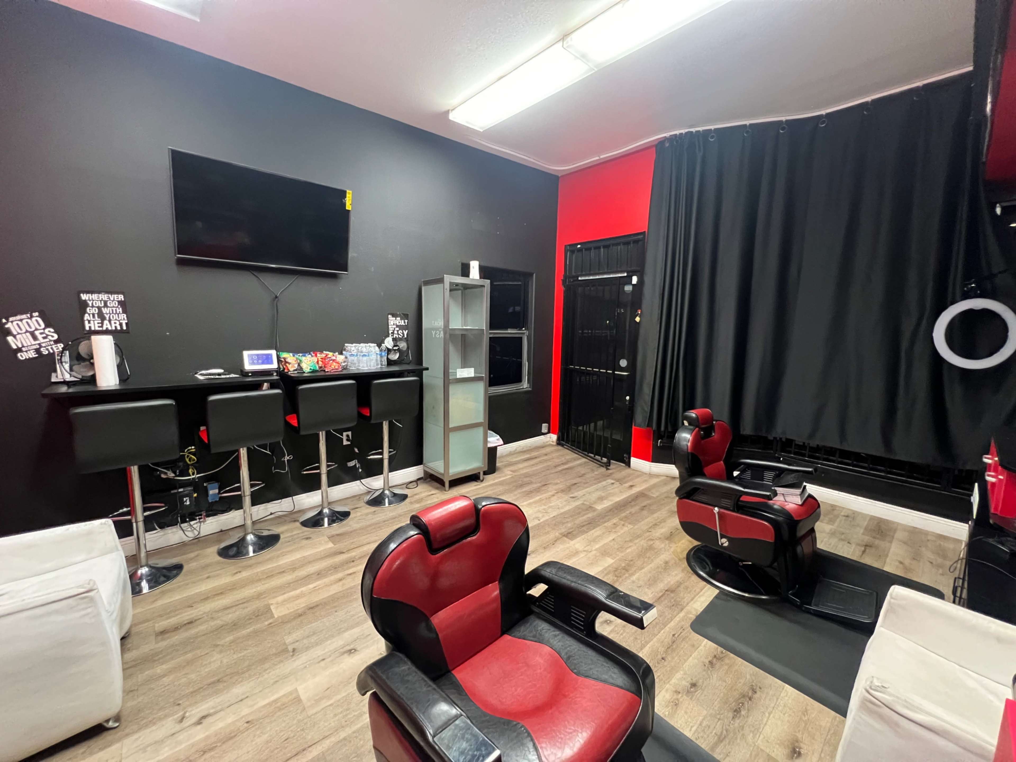 Urban HipHop barbershop space Image in Bellflower, Bellflower, CA