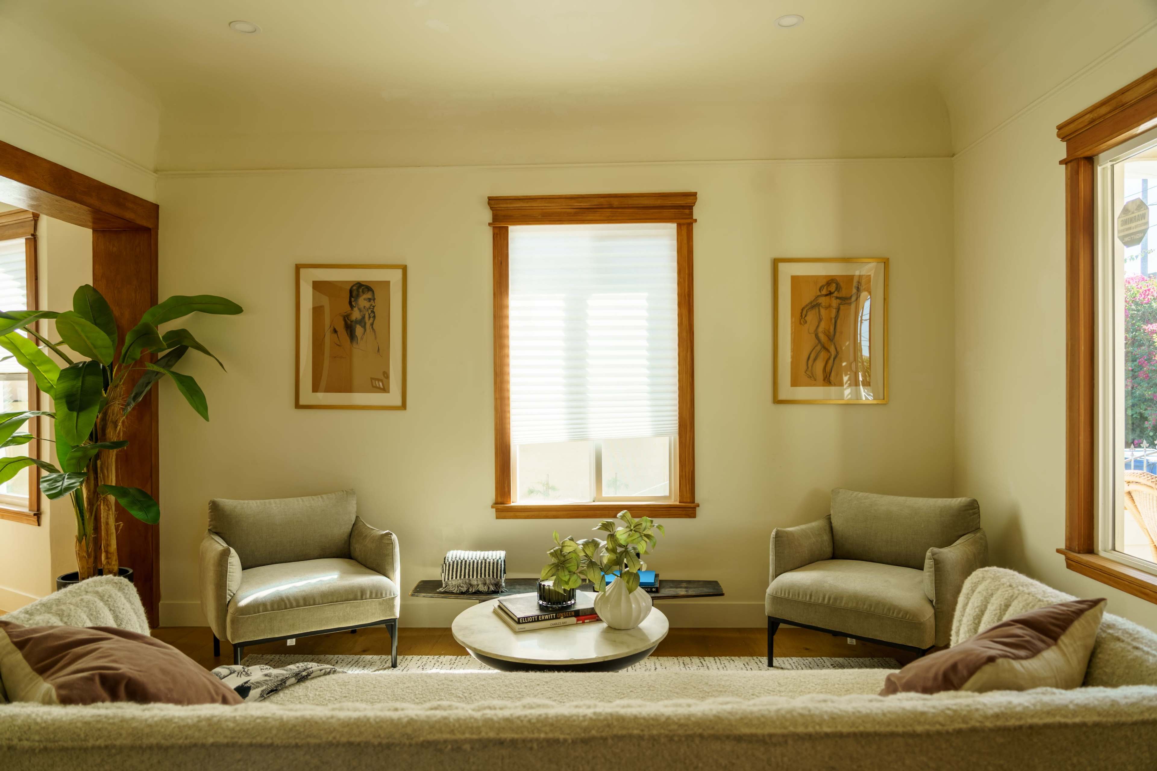 Suburban city, Craftsman home, modern interior Image in Northeast Los Angeles, Los Angeles, CA