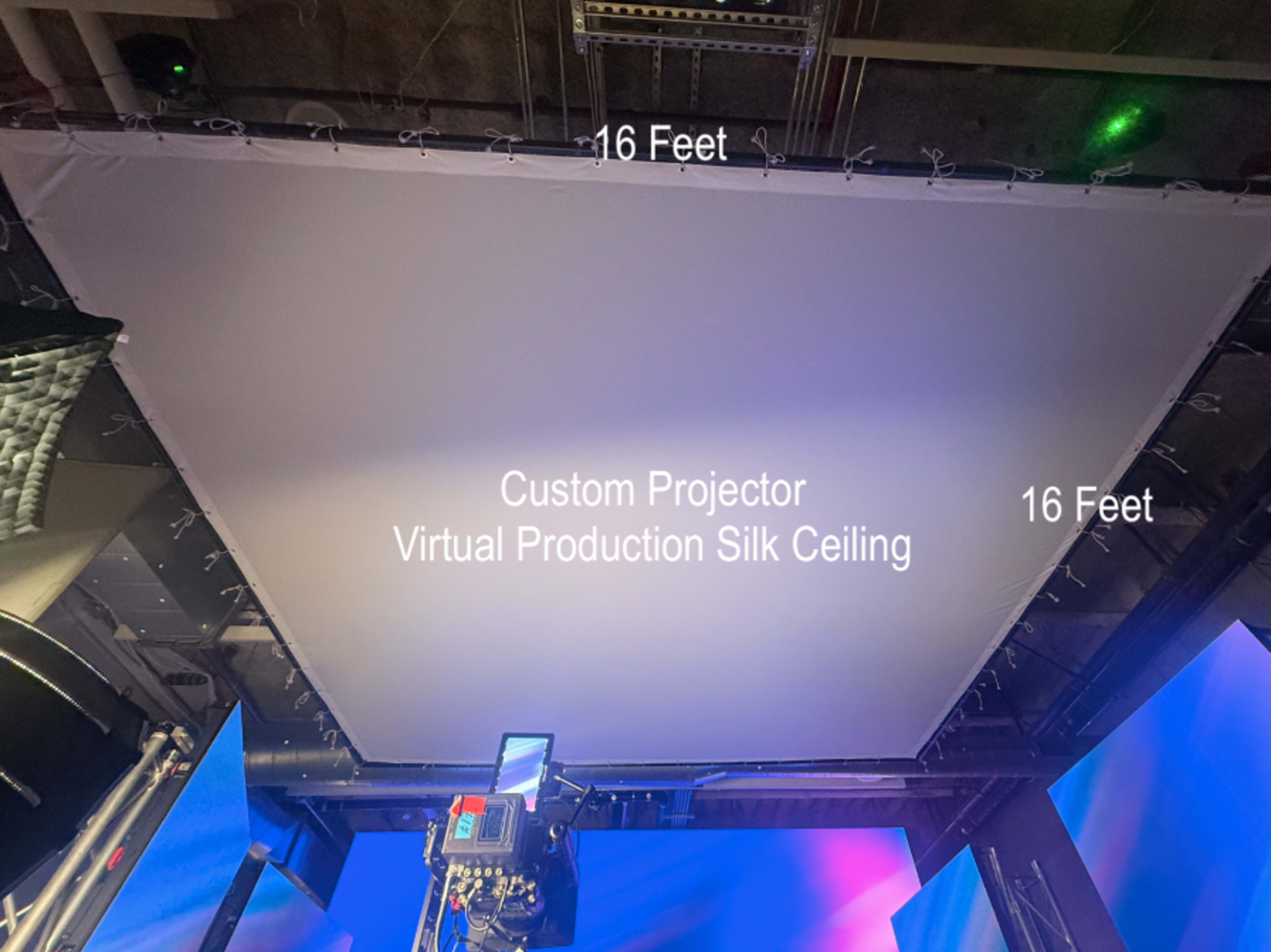 Projector Silk Ceiling
