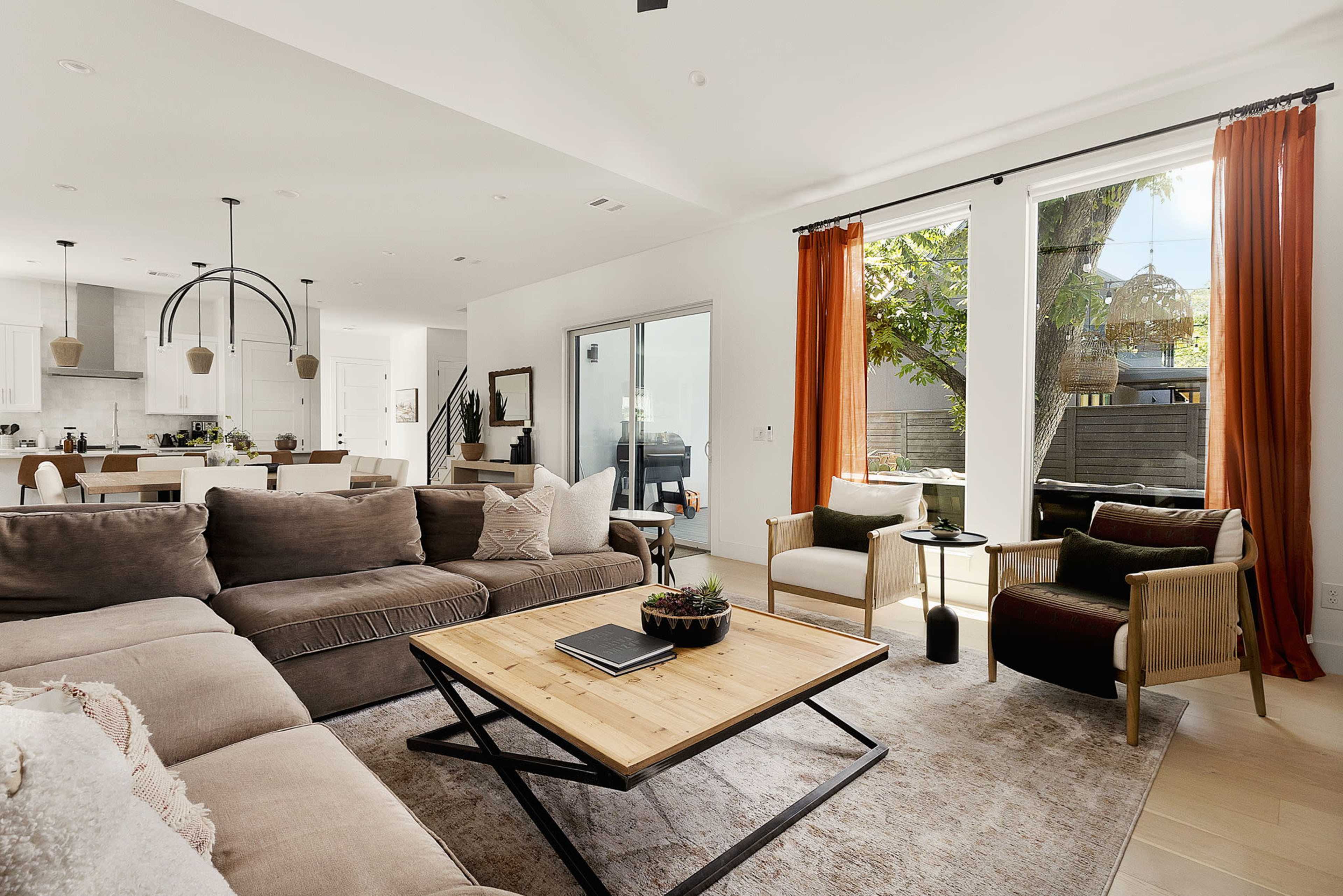 Urban Cowboy Retreat - Expansive Indoor/Outdoor Spaces Near Downtown Image in South Lamar, Austin, TX