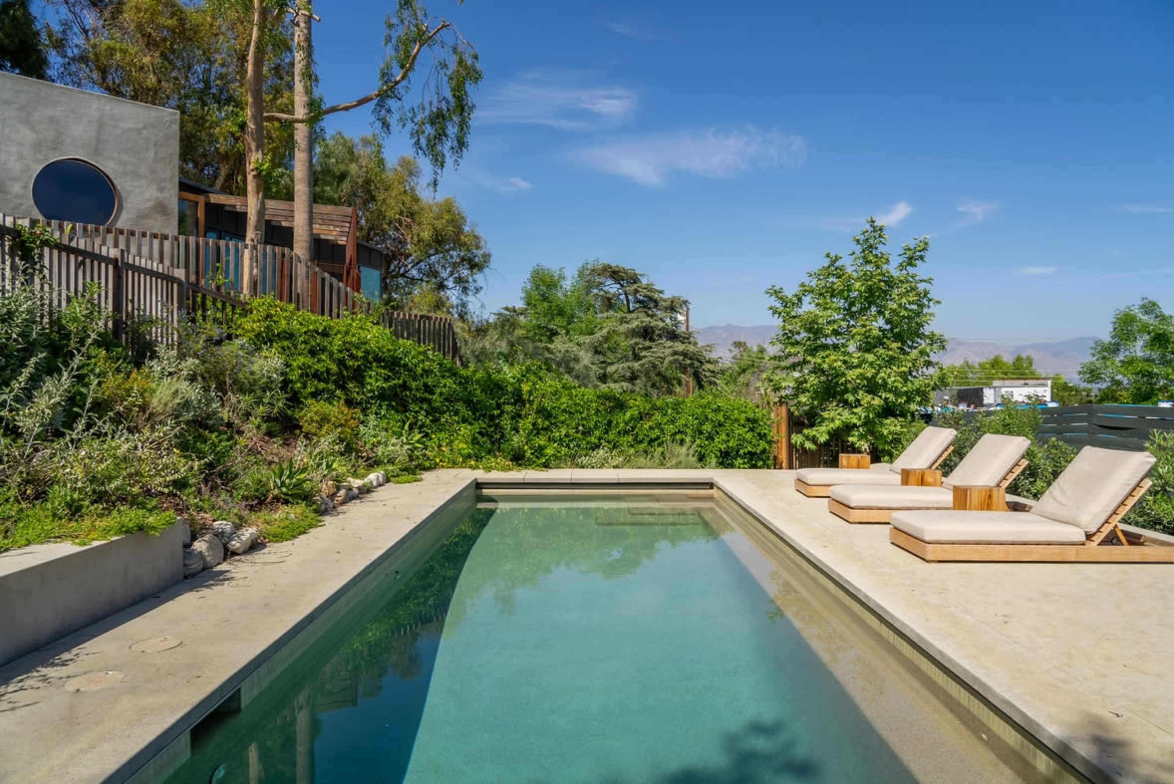 Mt. Washington Architectural home with Lush Garden and Pool Image in Northeast Los Angeles, Los Angeles, CA