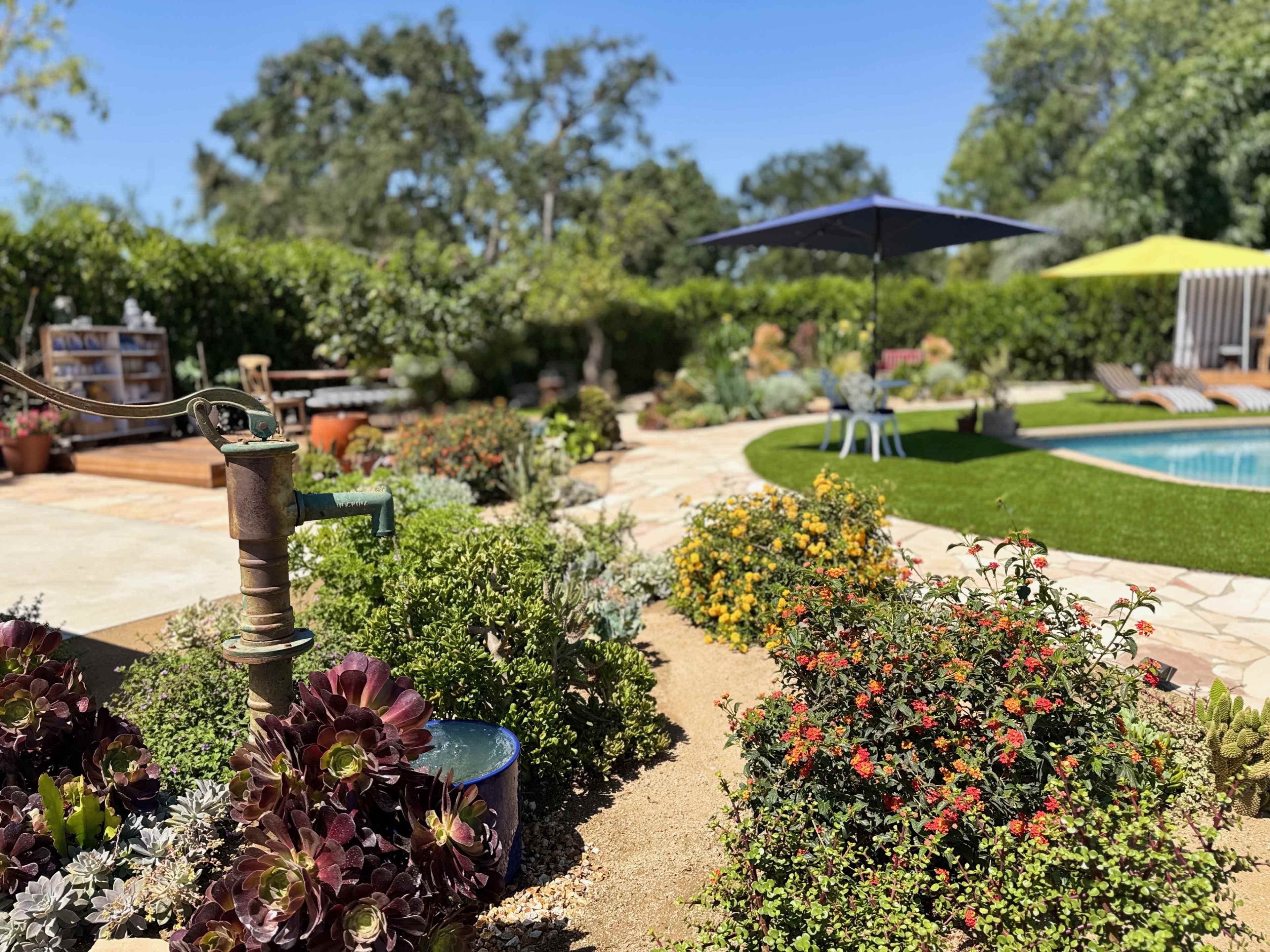 A Soulful Outdoor Oasis in the San Fernando Valley Image in North Hills, North Hills, CA