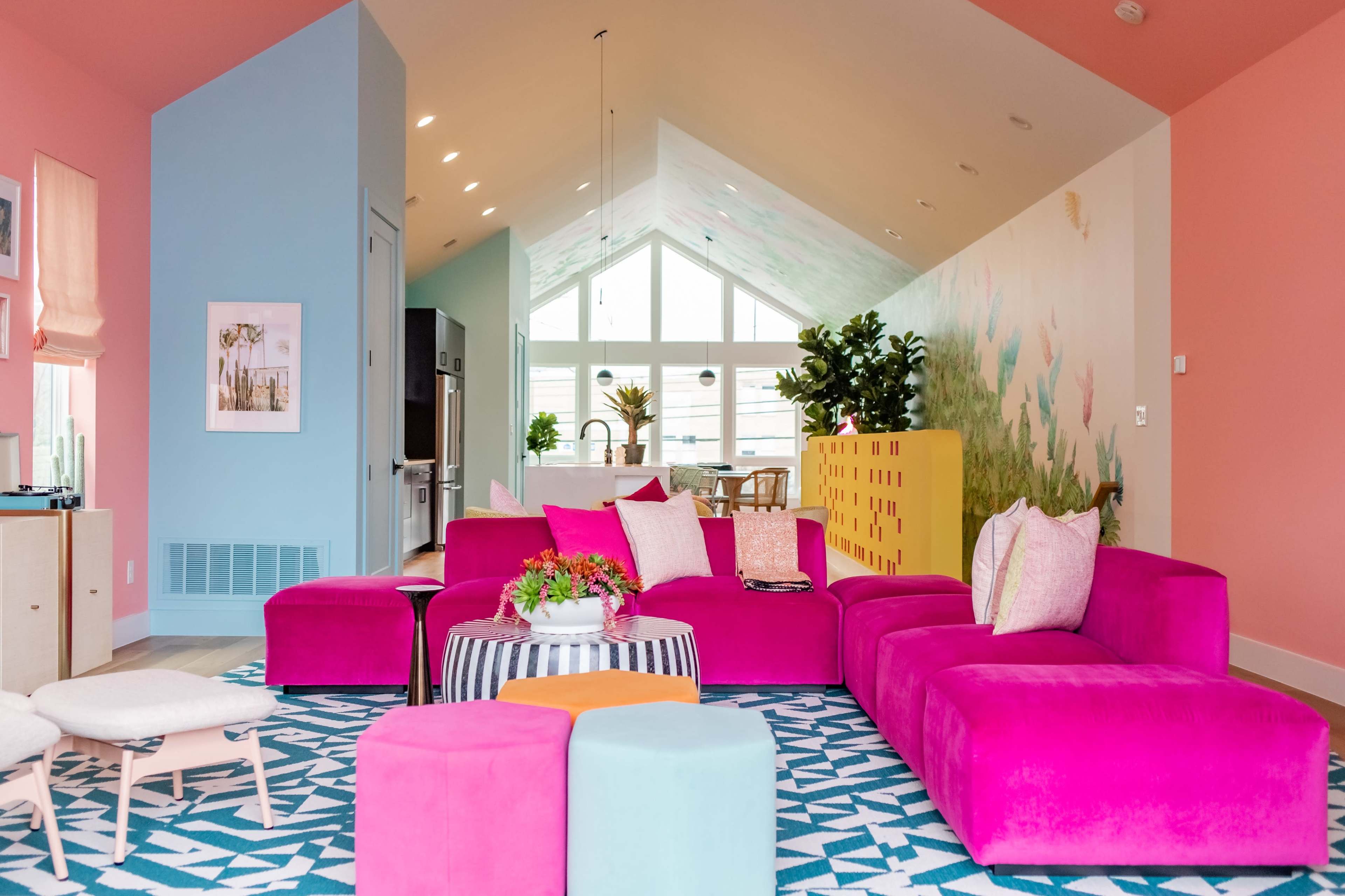 Over the top colorful designer decorated home! Image in Old East Dallas, Dallas, TX