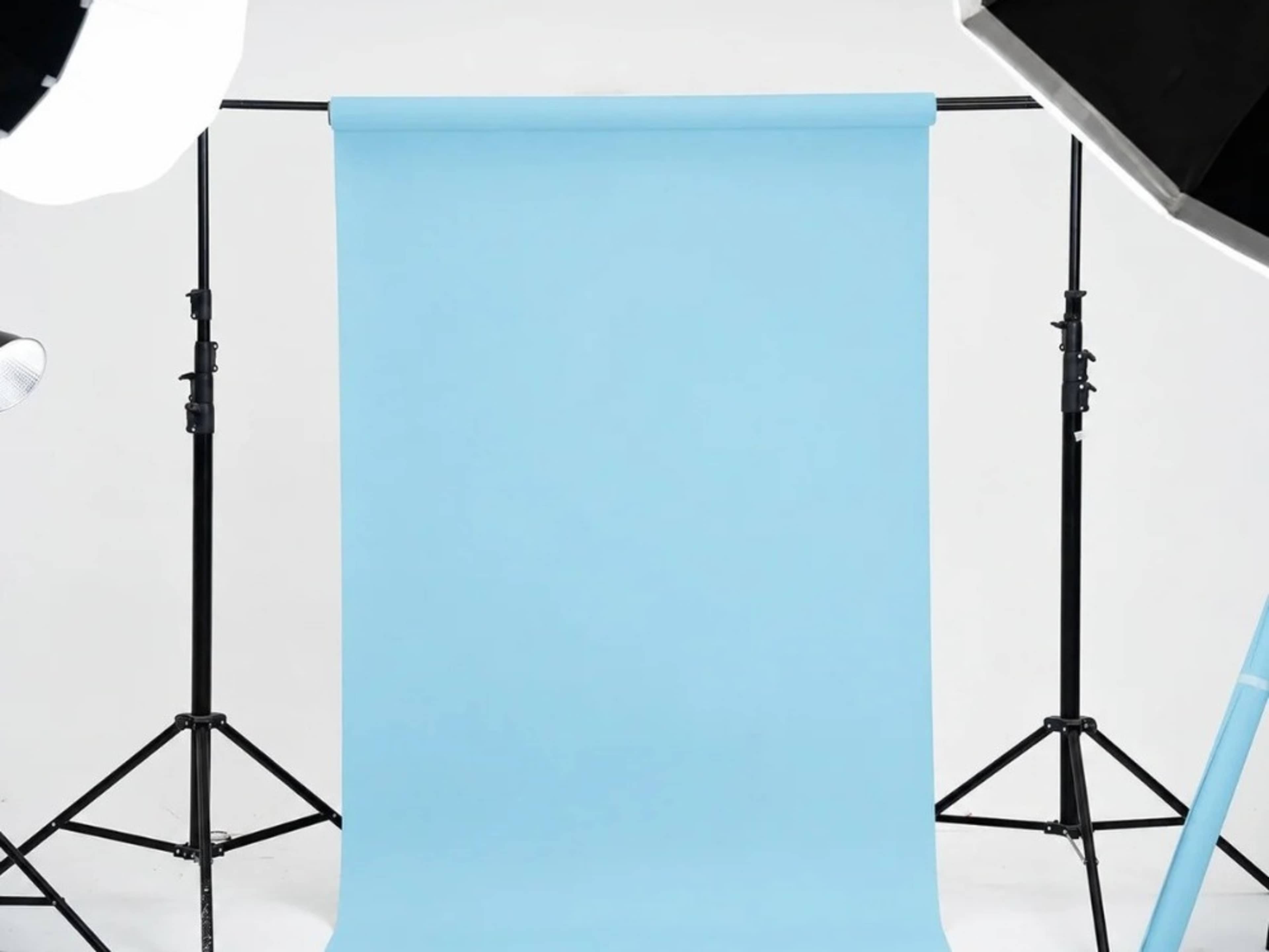 Sky Blue Seamless Paper Backdrop 