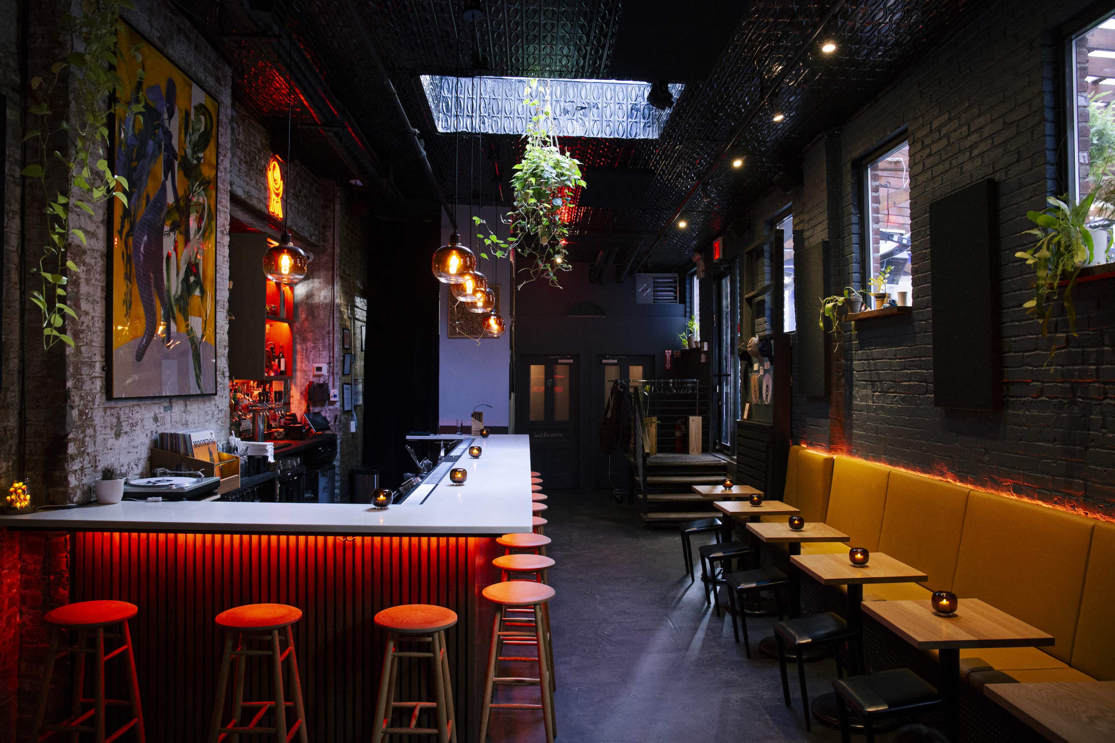 Brooklyn Hi-fi Vinyl listening bar with a curated cocktail program and elevated street food Image in Bushwick, Brooklyn, NY