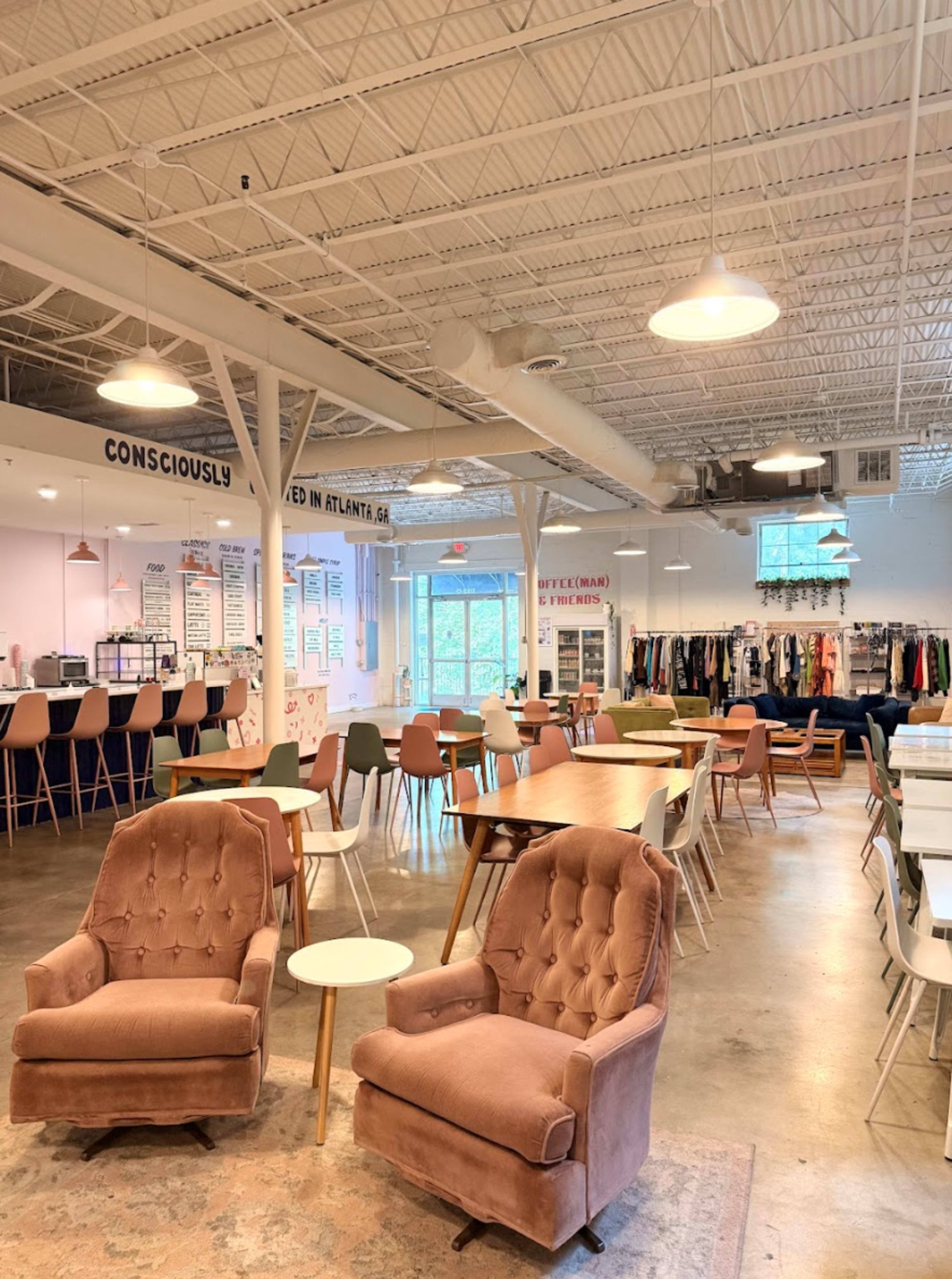 Westside Industrial Coffee Shop | Meeting & Workshop Space Image in Blandtown, Atlanta, GA