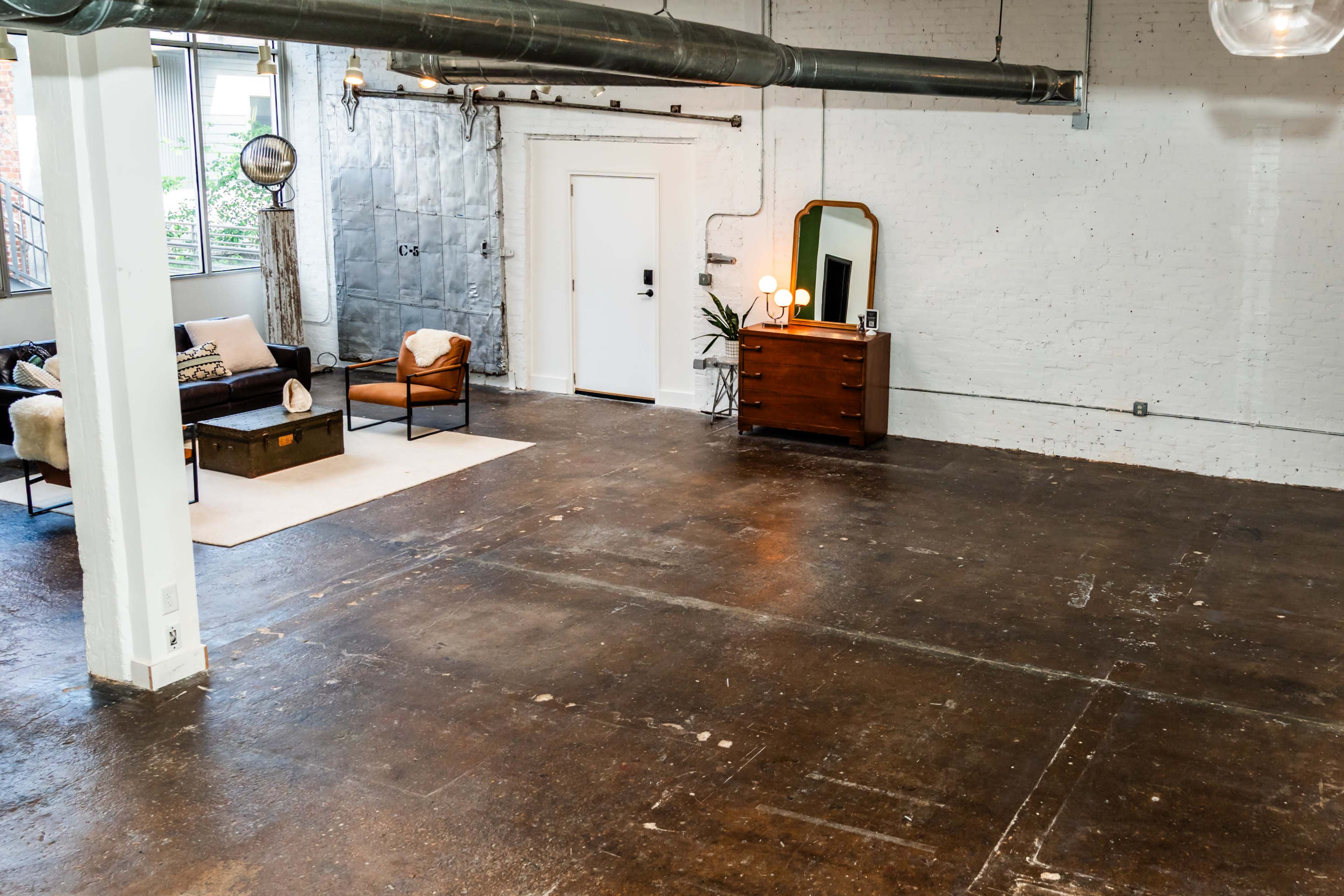 Modern Industrial Creative Content Studio and Event Space located on the Beltline Image in Old Fourth Ward, Atlanta, GA