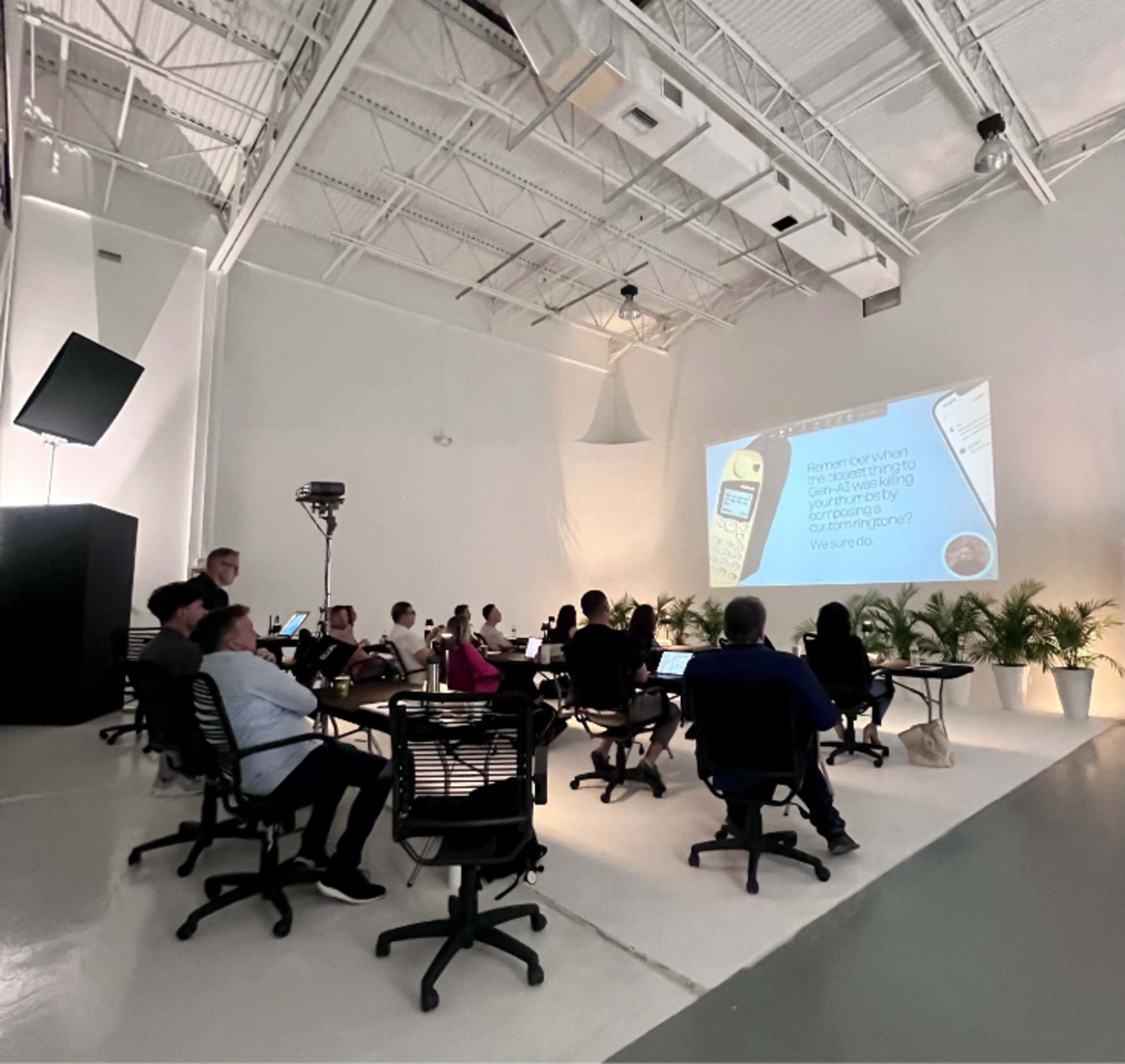 Cyc Studio 2 —  1,500 sq ft Studio with 1,200 sq ft Corner Cyc Wall (Blackout Control) Image in Oakwood, Hollywood, FL