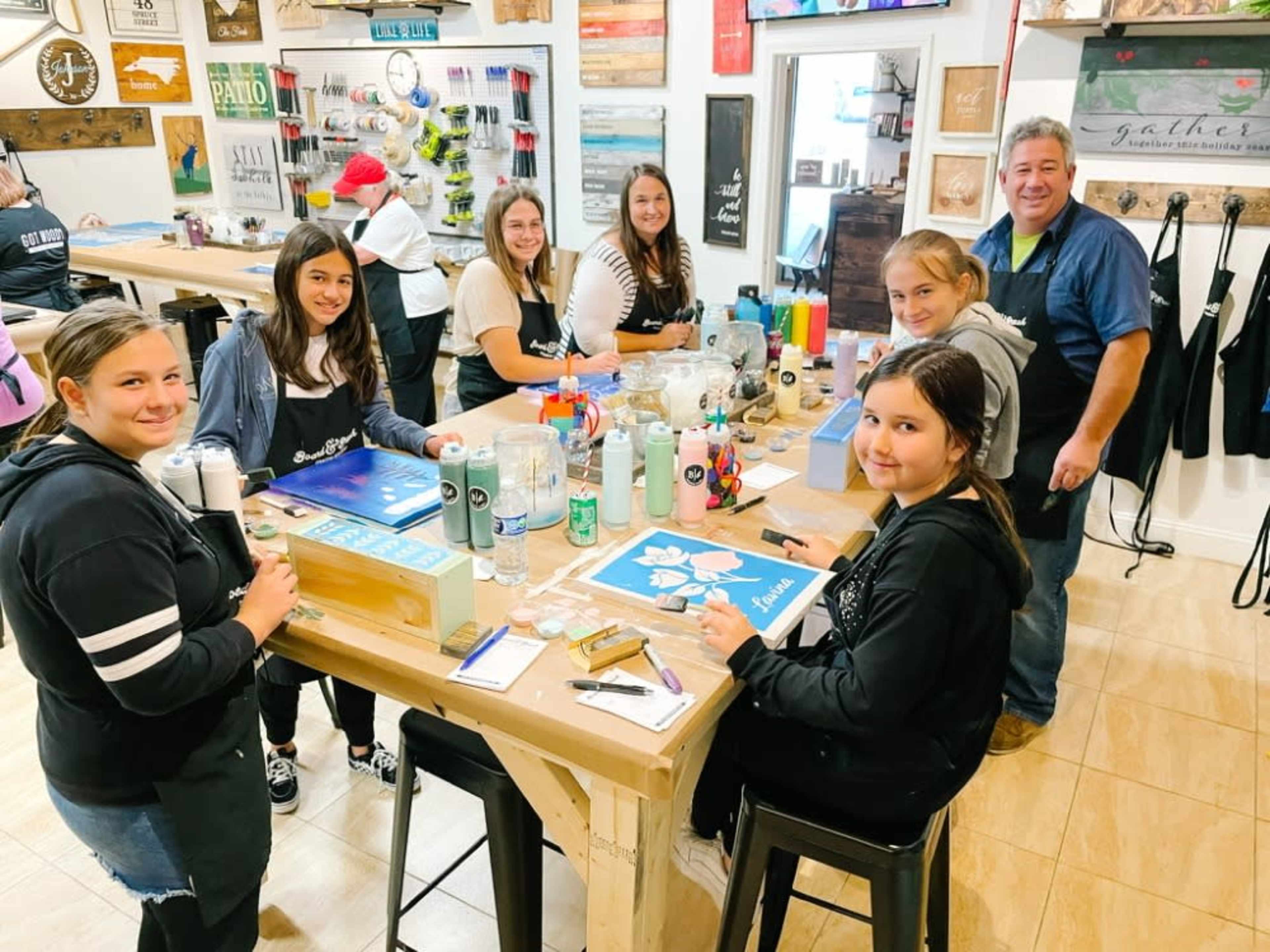 Teen DIY Birthday Workshop