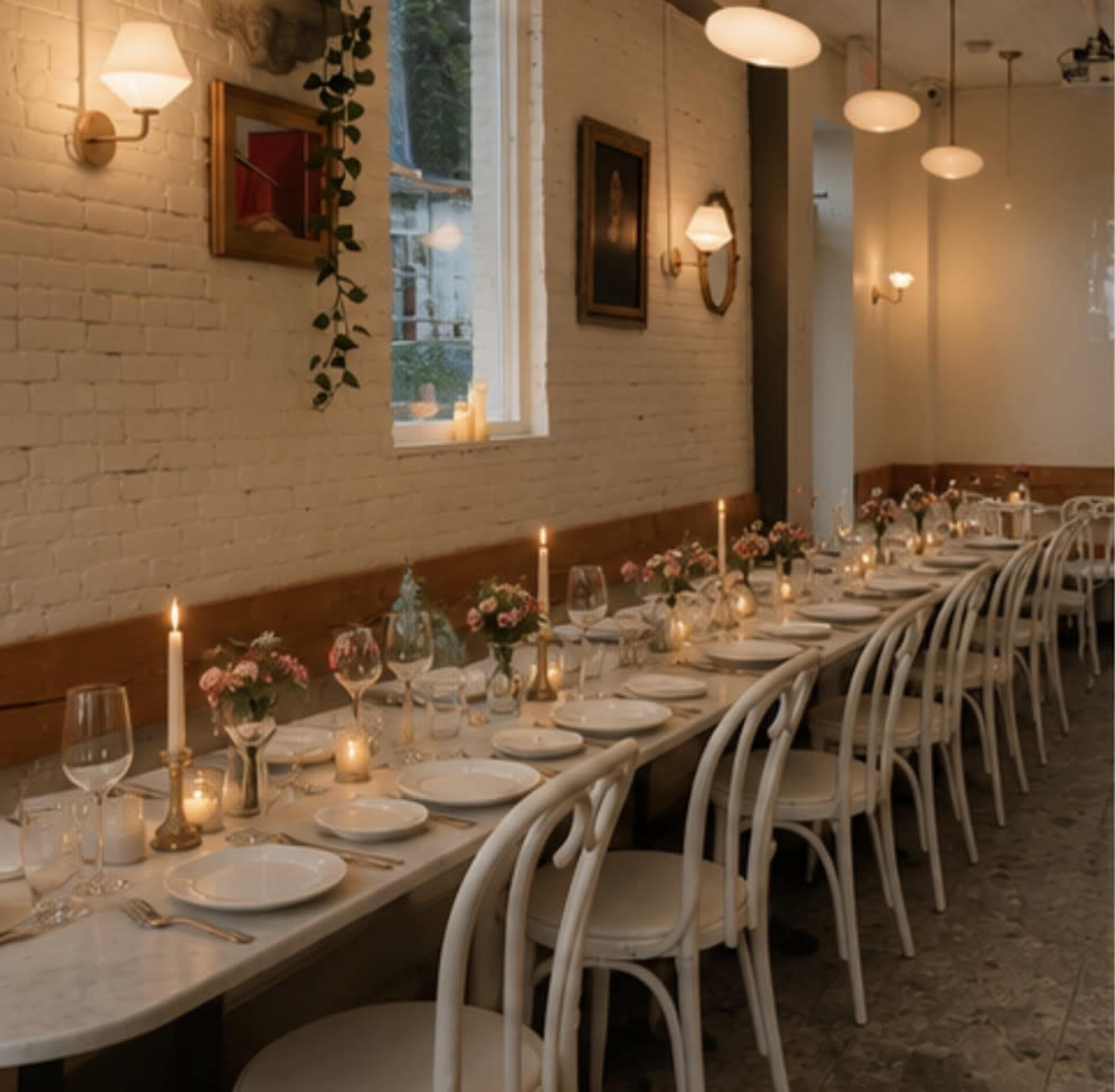 Modern Williamsburg Café & Cocktail Bar | Private Events, Dinner Parties & Photo Shoots Image in Williamsburg, Brooklyn, NY