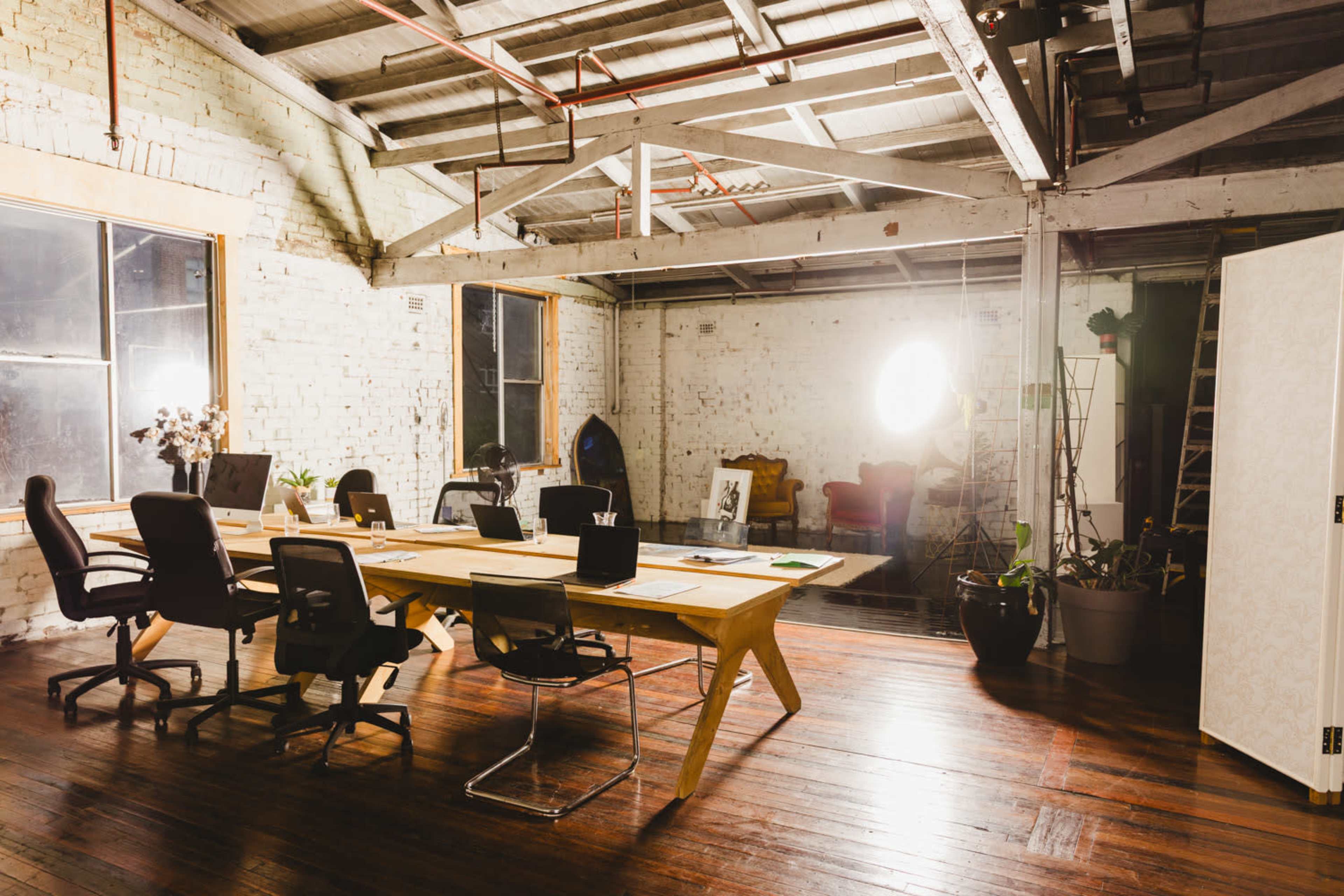 Quirky, affordable studio, meeting and shoot spaces in St Peters warehouse arts hub Image in Saint Peters, St Peters, NSW