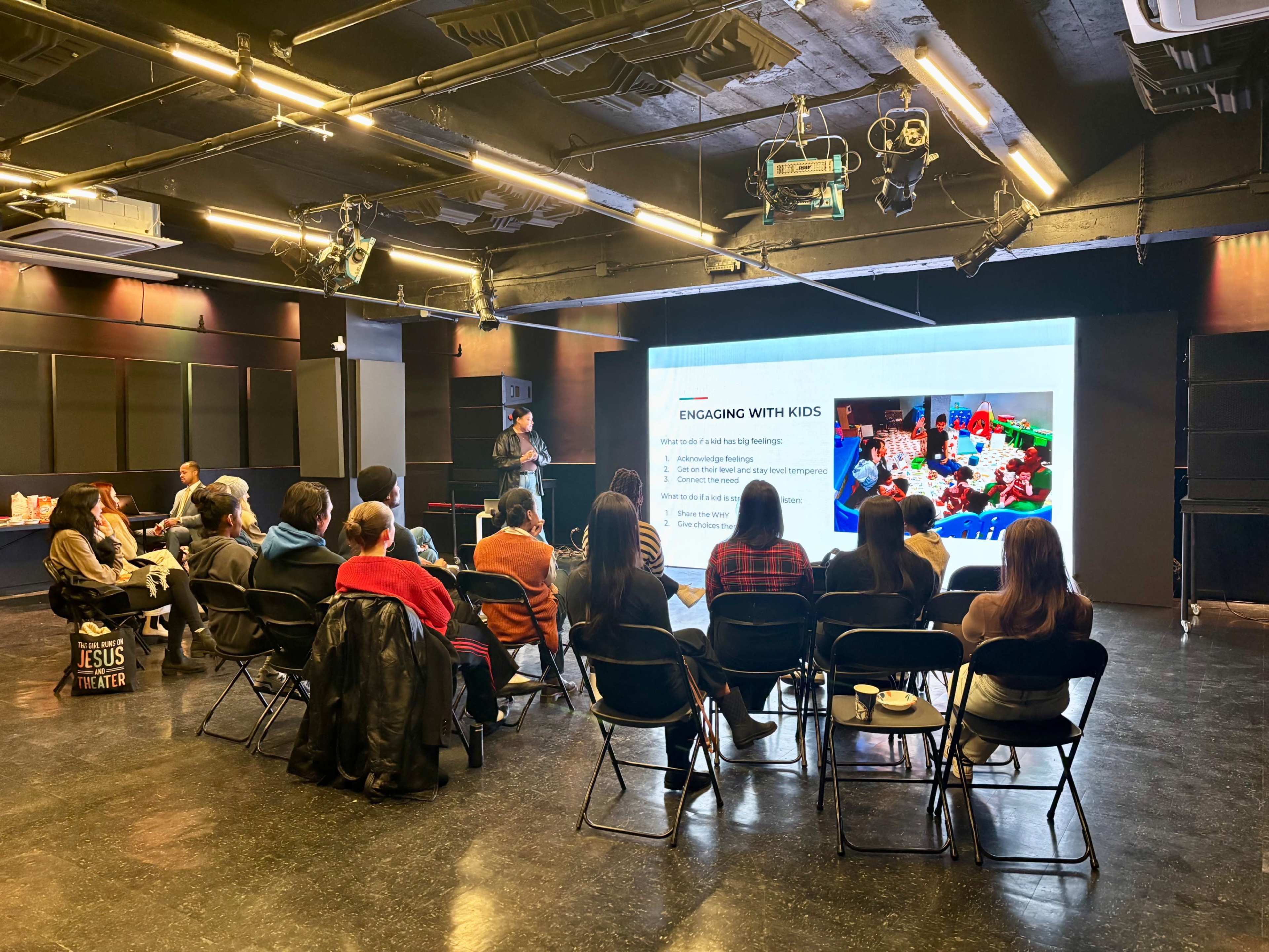 Flexible Black Box Studio - Meeting Image in Midtown Manhattan, New York, NY