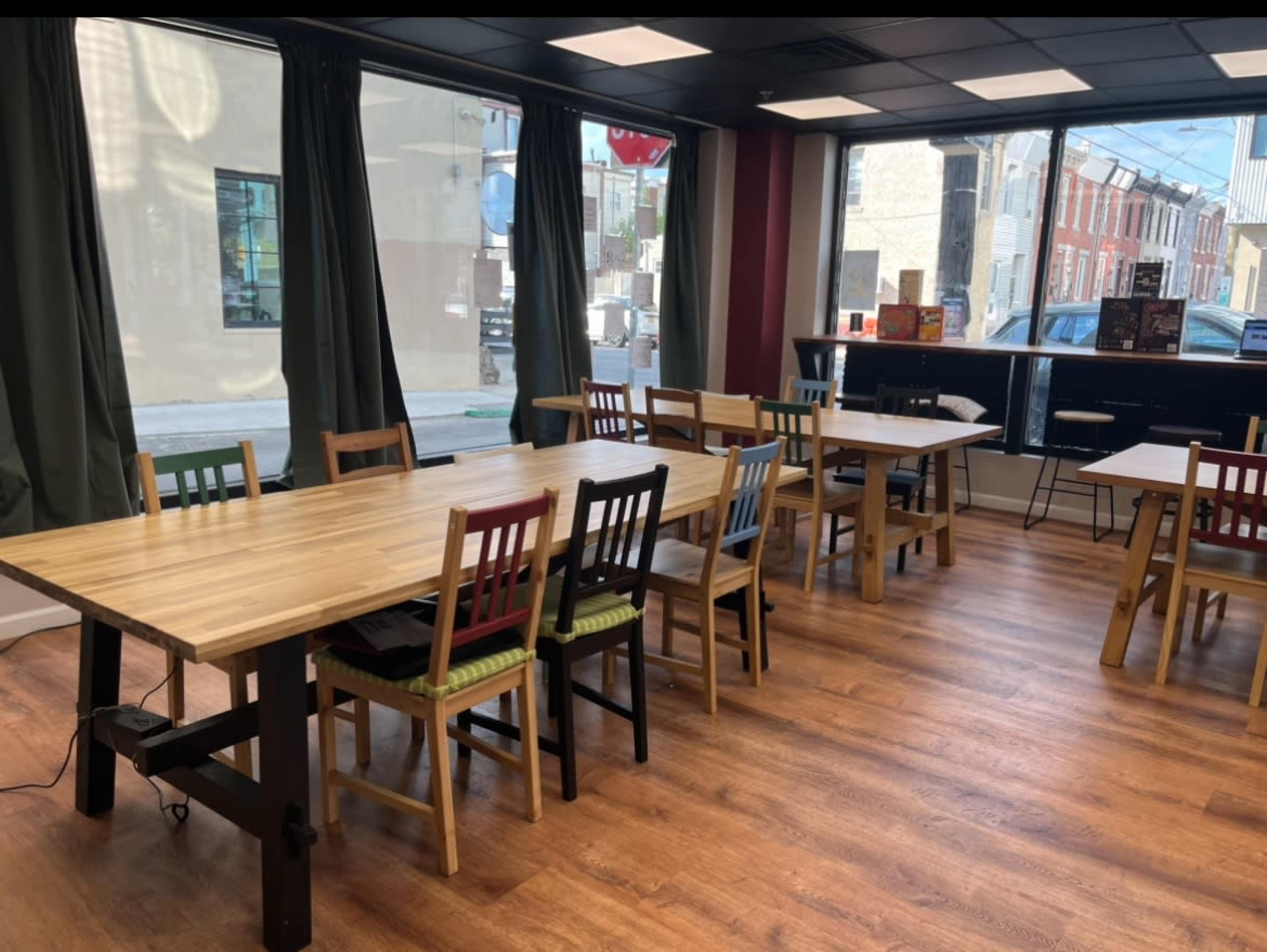Fishtown-adjacent boardgame cafe. Image in North Philadelphia, Philadelphia, PA