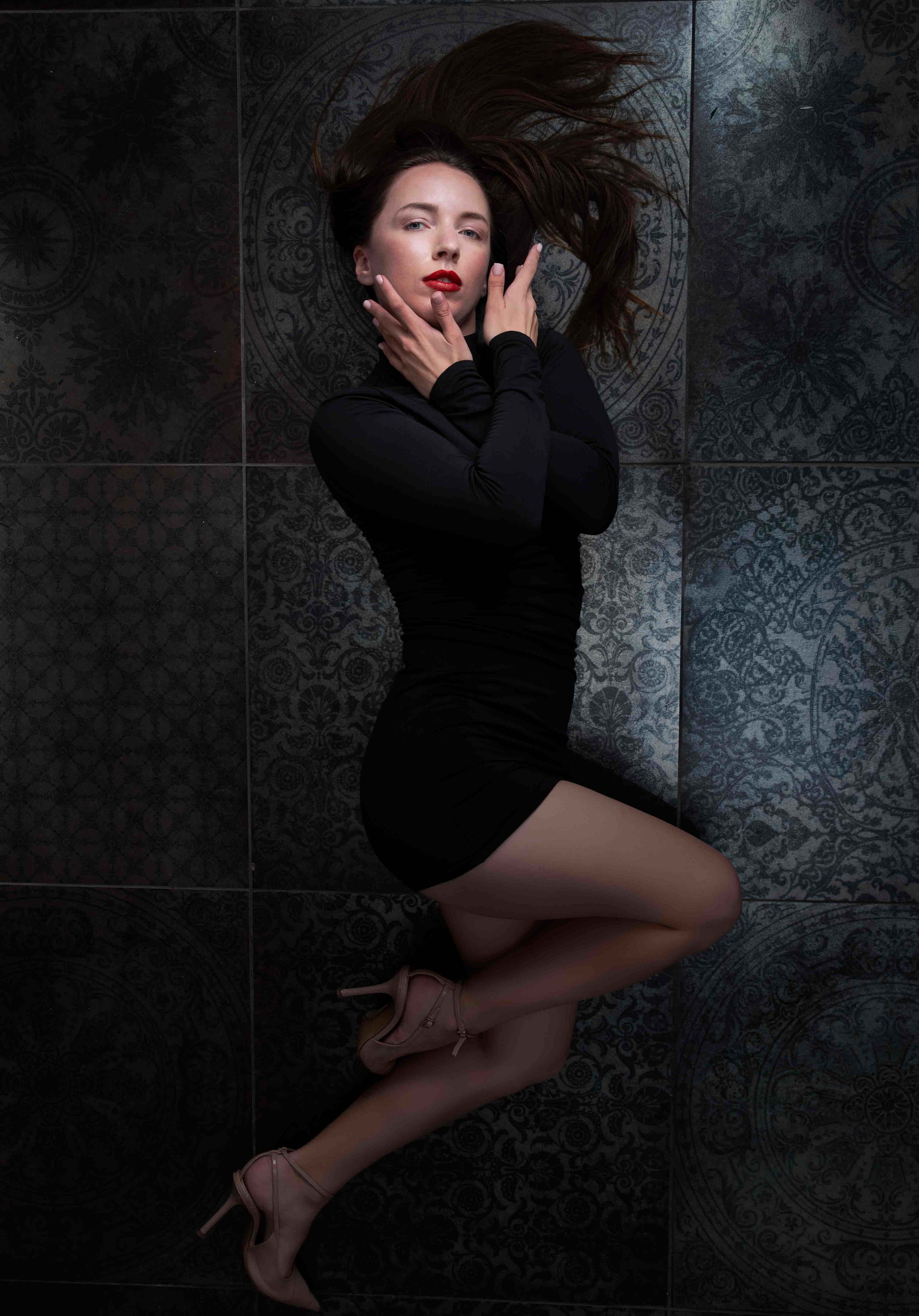 Boudoir photo shoot