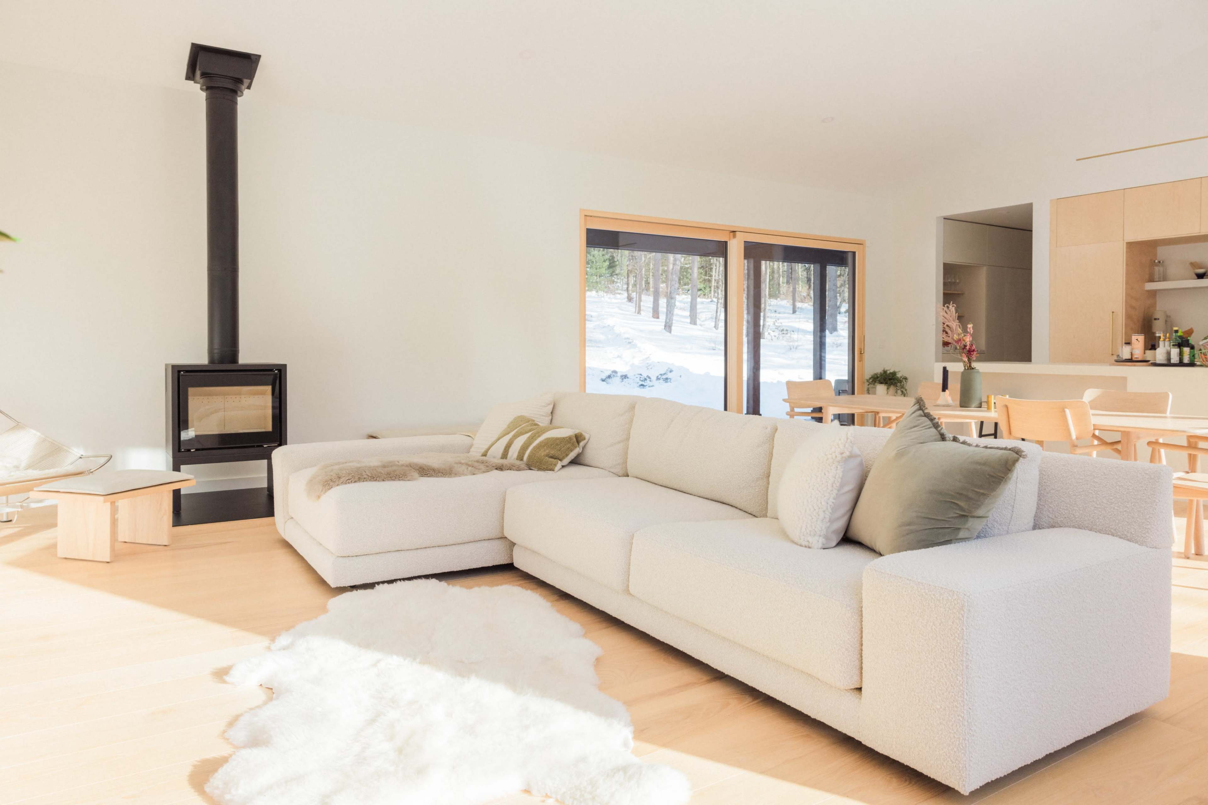 A uniquely designed Japanese–Scandinavian retreat on 9 acres of private forest land Image in Rochester, Kerhonkson, NY