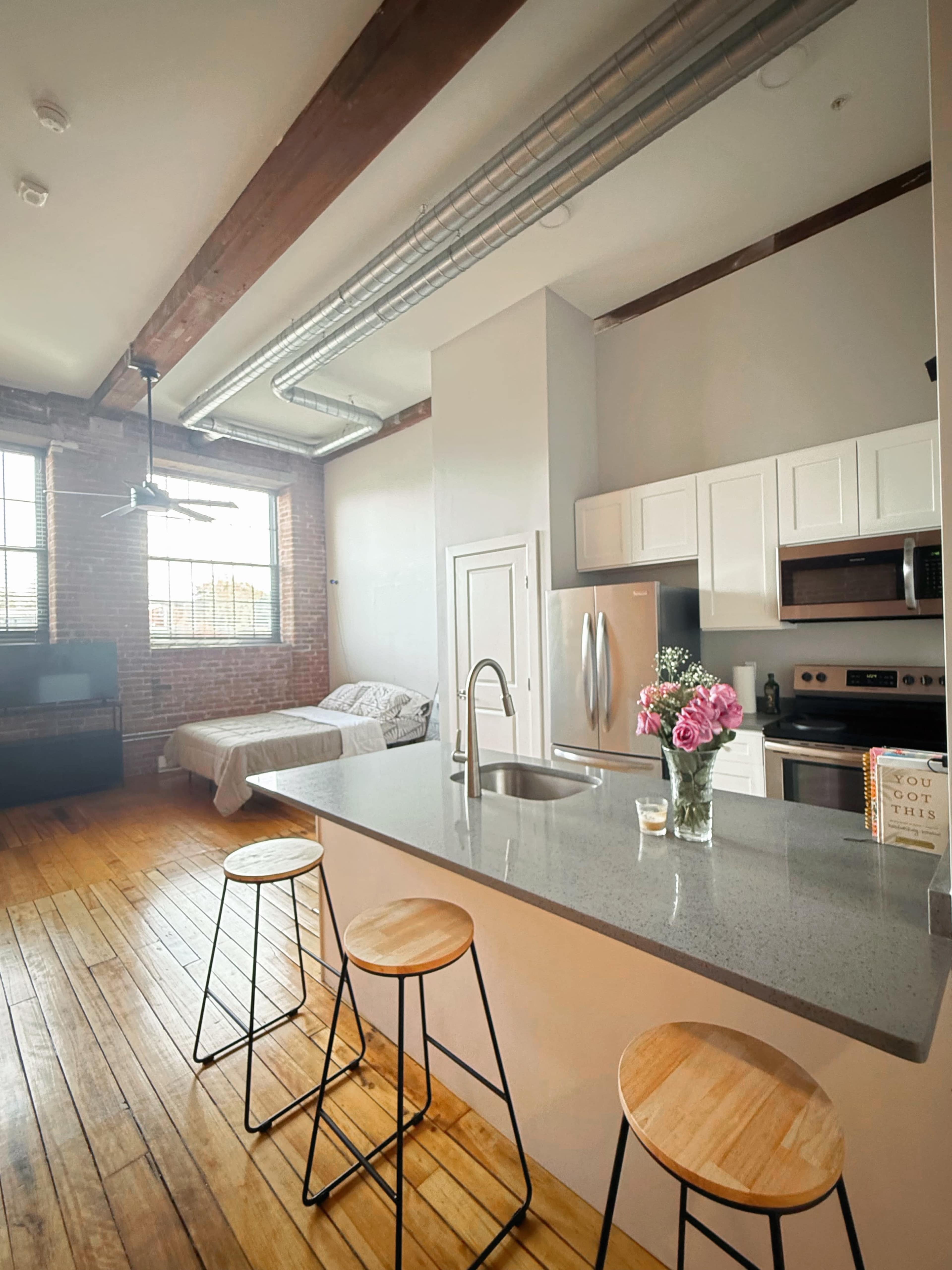 Brick Daylight Studio: Sun-Filled, Urban-Crafted Creative Space Image in Valley, Providence, RI