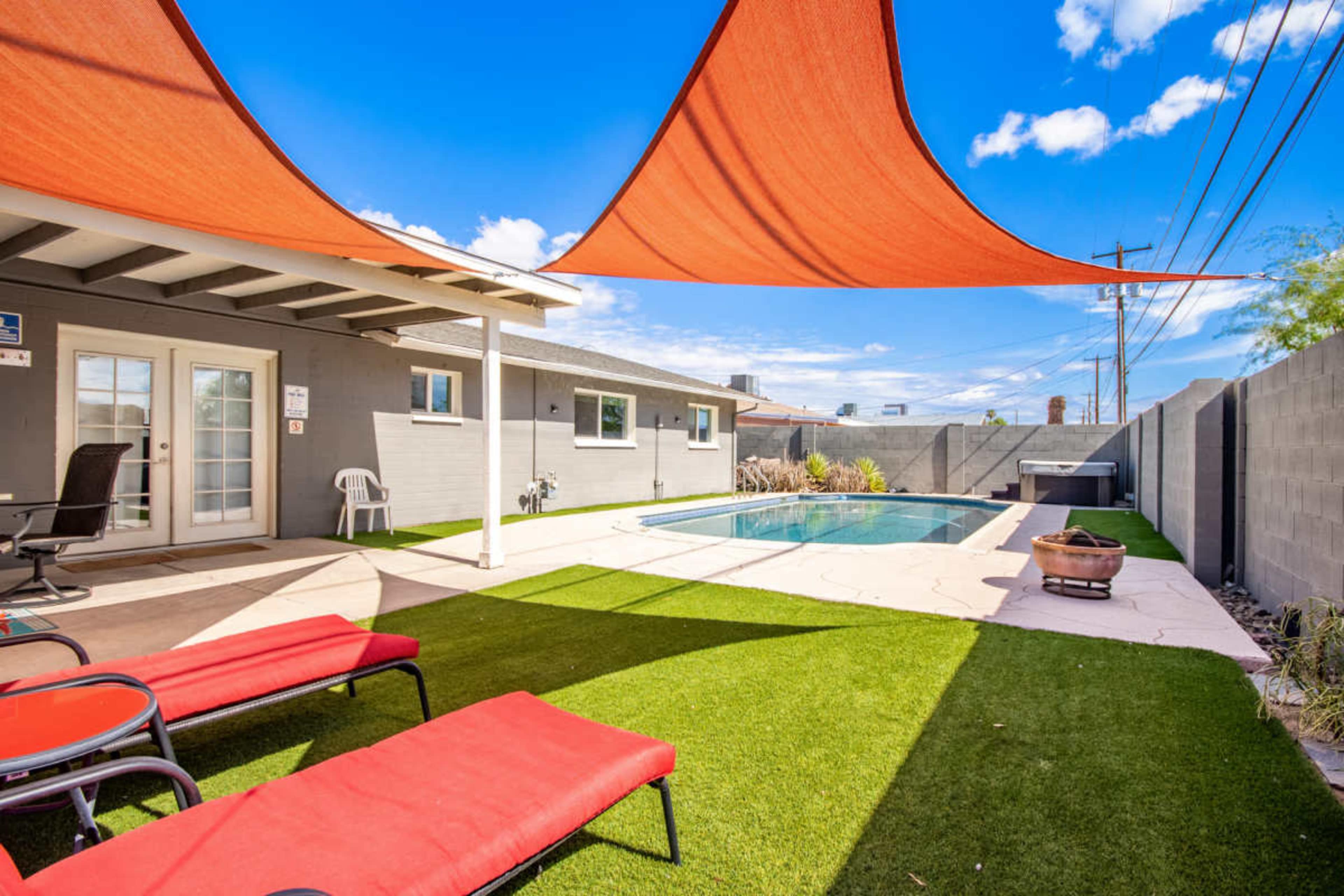 Desert Pool Paradise Near ASU – Perfect for Small Gatherings Image in Tempe, Tempe, AZ