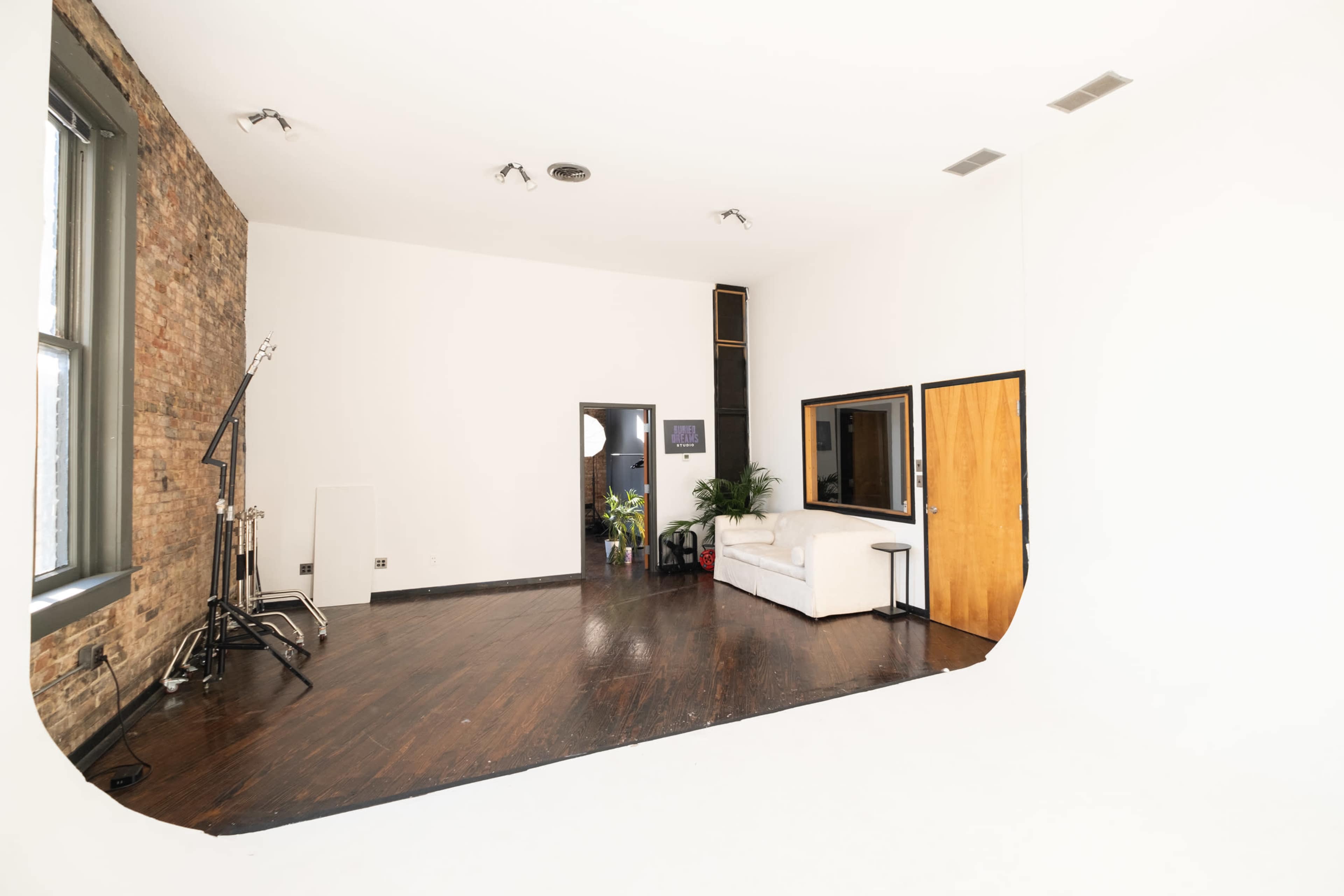 Central Dallas Cyclorama Wall Image in Deep Ellum, Dallas, TX