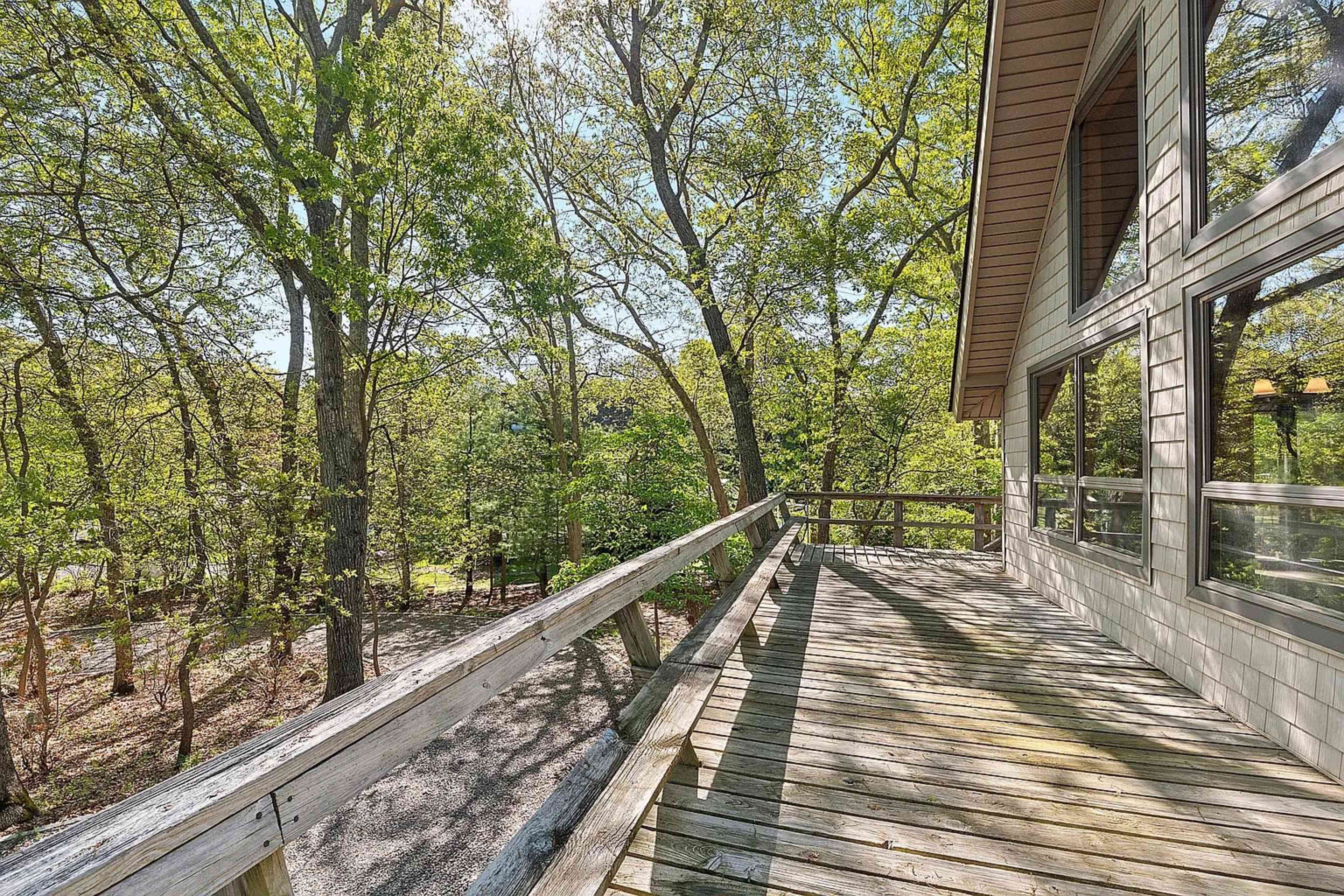 Rustic 1970s Cabin in the East Hampton Woods Image in East Hampton, East Hampton, NY