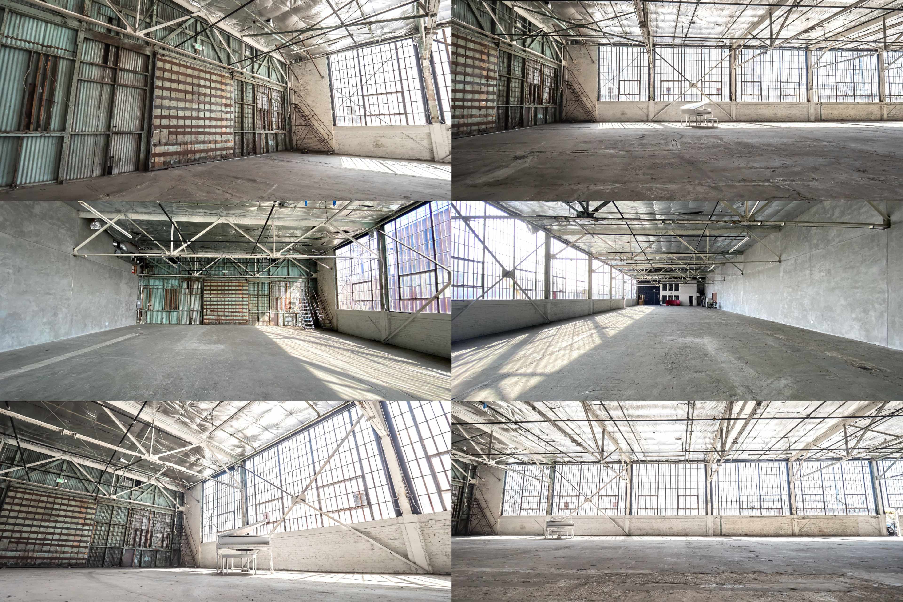 H20 Stage: Daylight Warehouse Location with concrete walls in LA Image in South Los Angeles, Los Angeles, CA