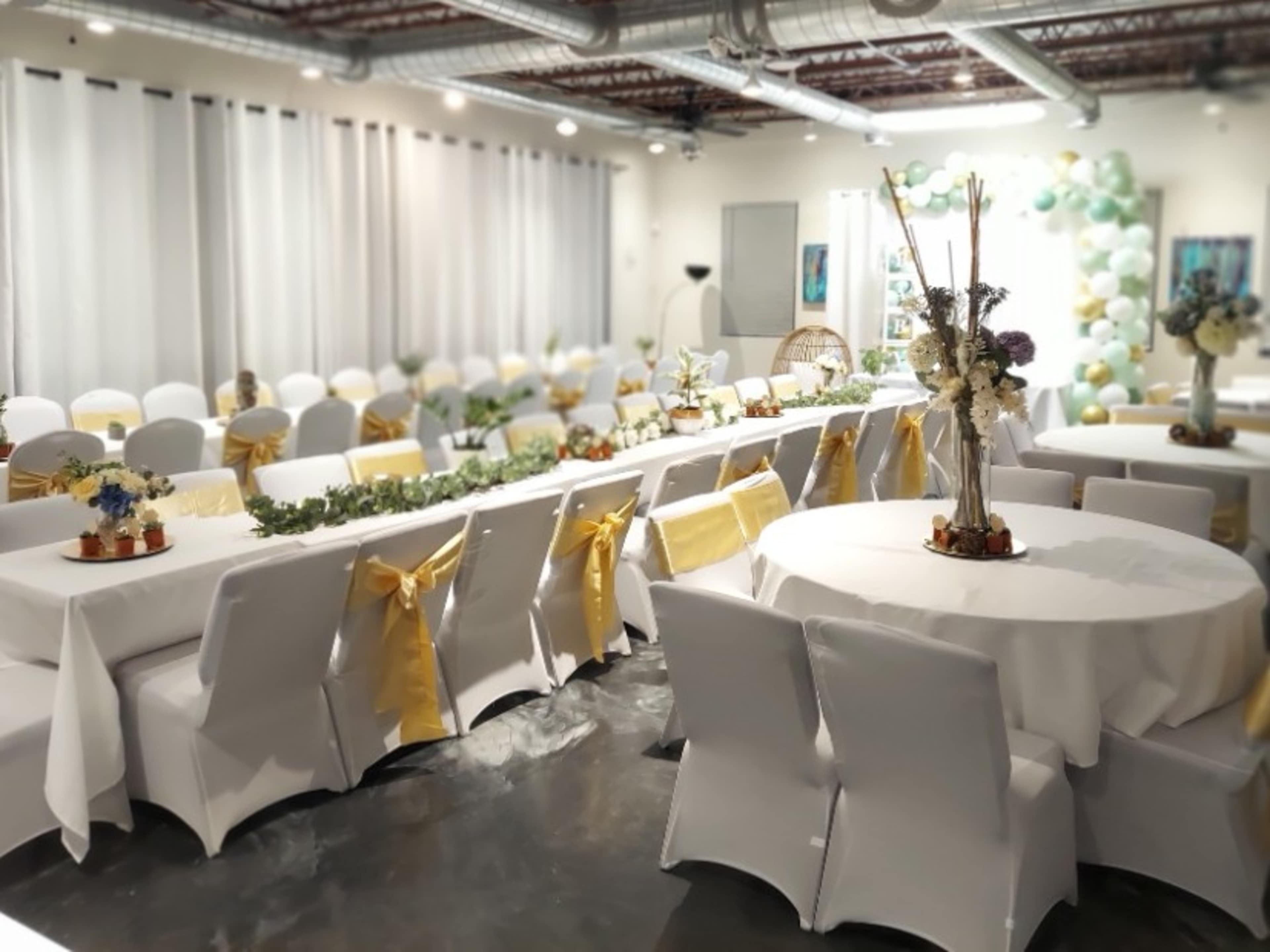 Chair Covers, Table Cloths, Chair Bows