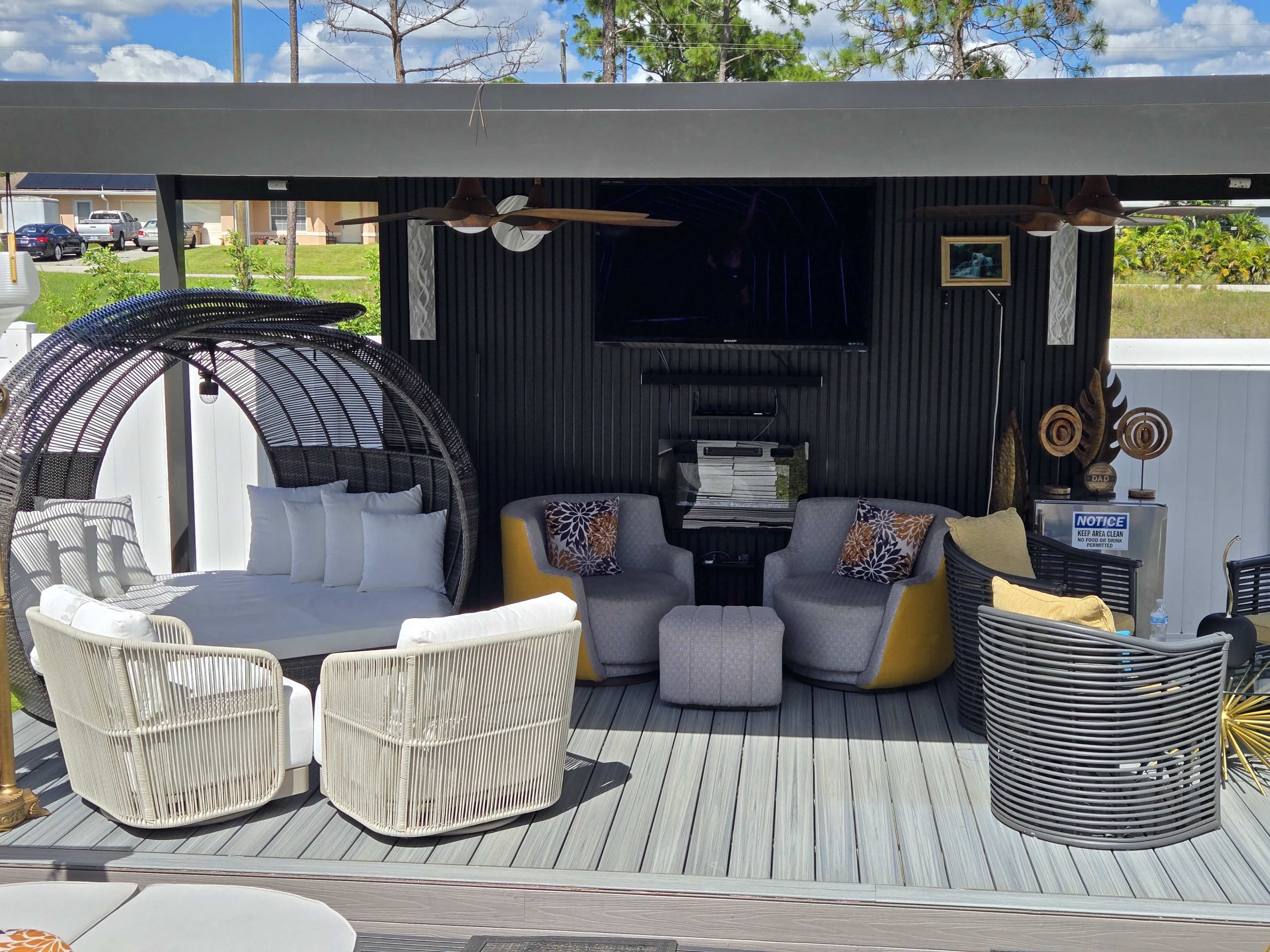 The Backyard Vibes Image in Harris, Lehigh Acres, FL