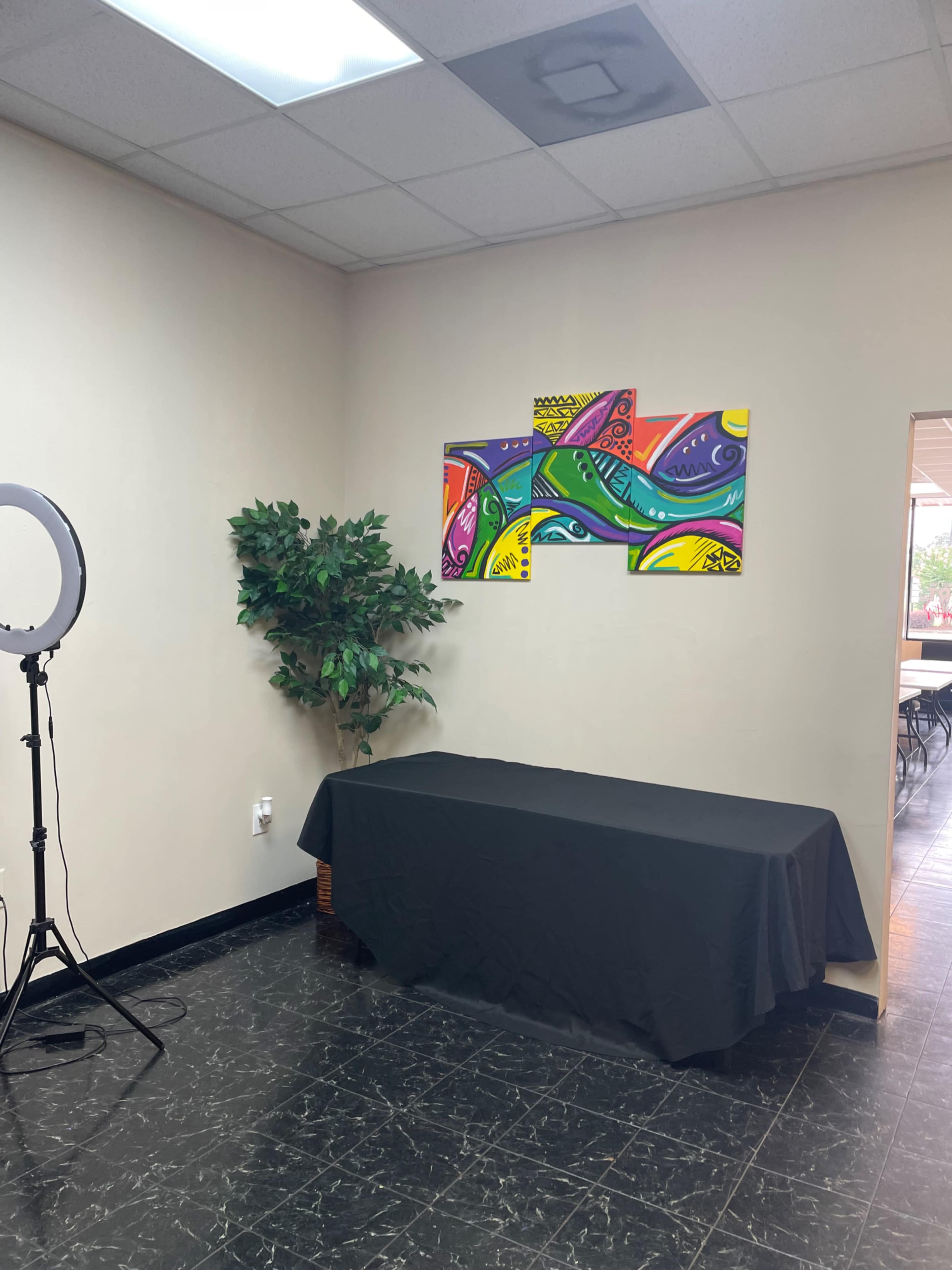 Art Studio with Vibrant Decor Image in Huntsville, Huntsville, AL