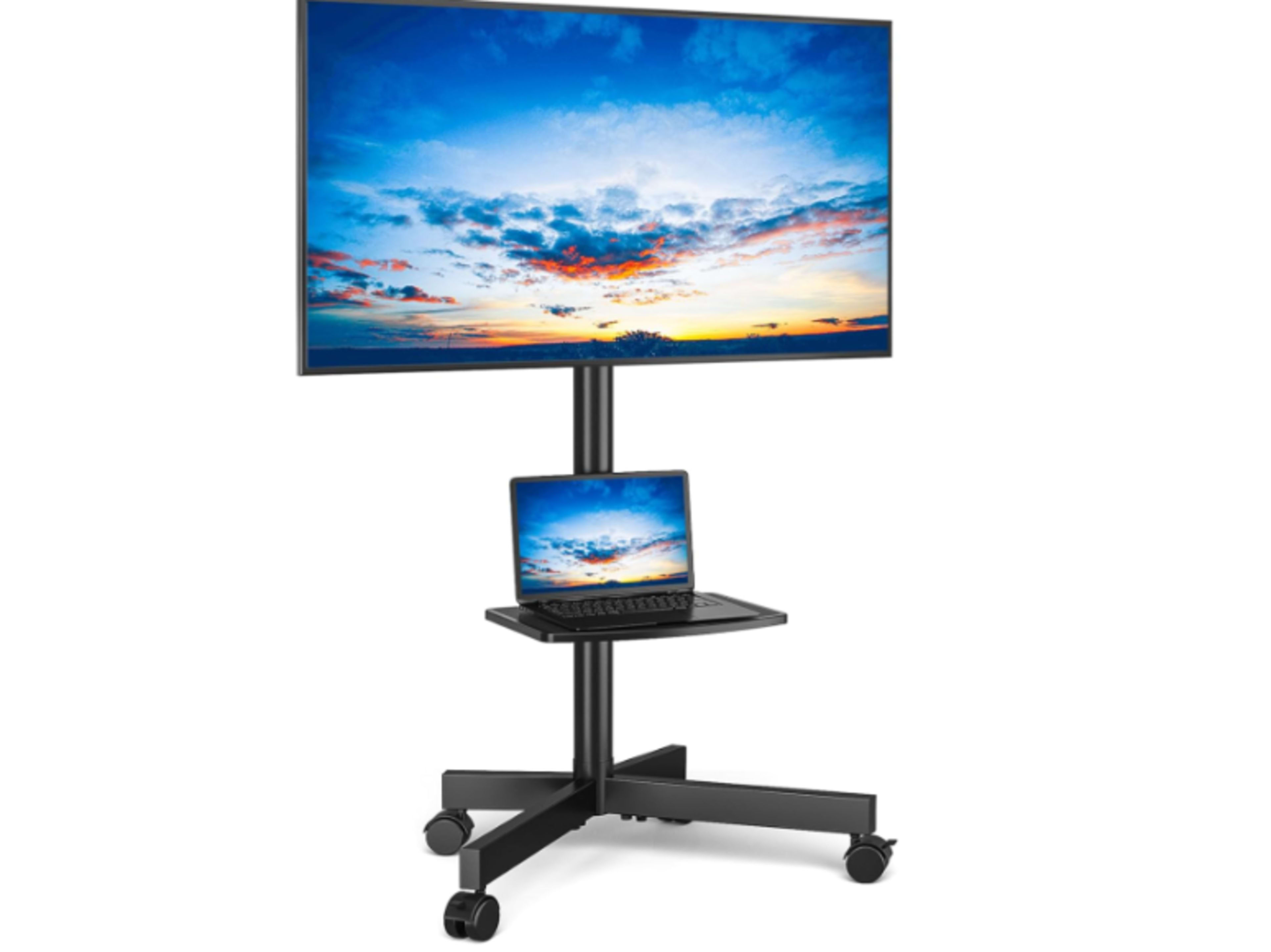 50" TV with Rolling Stand