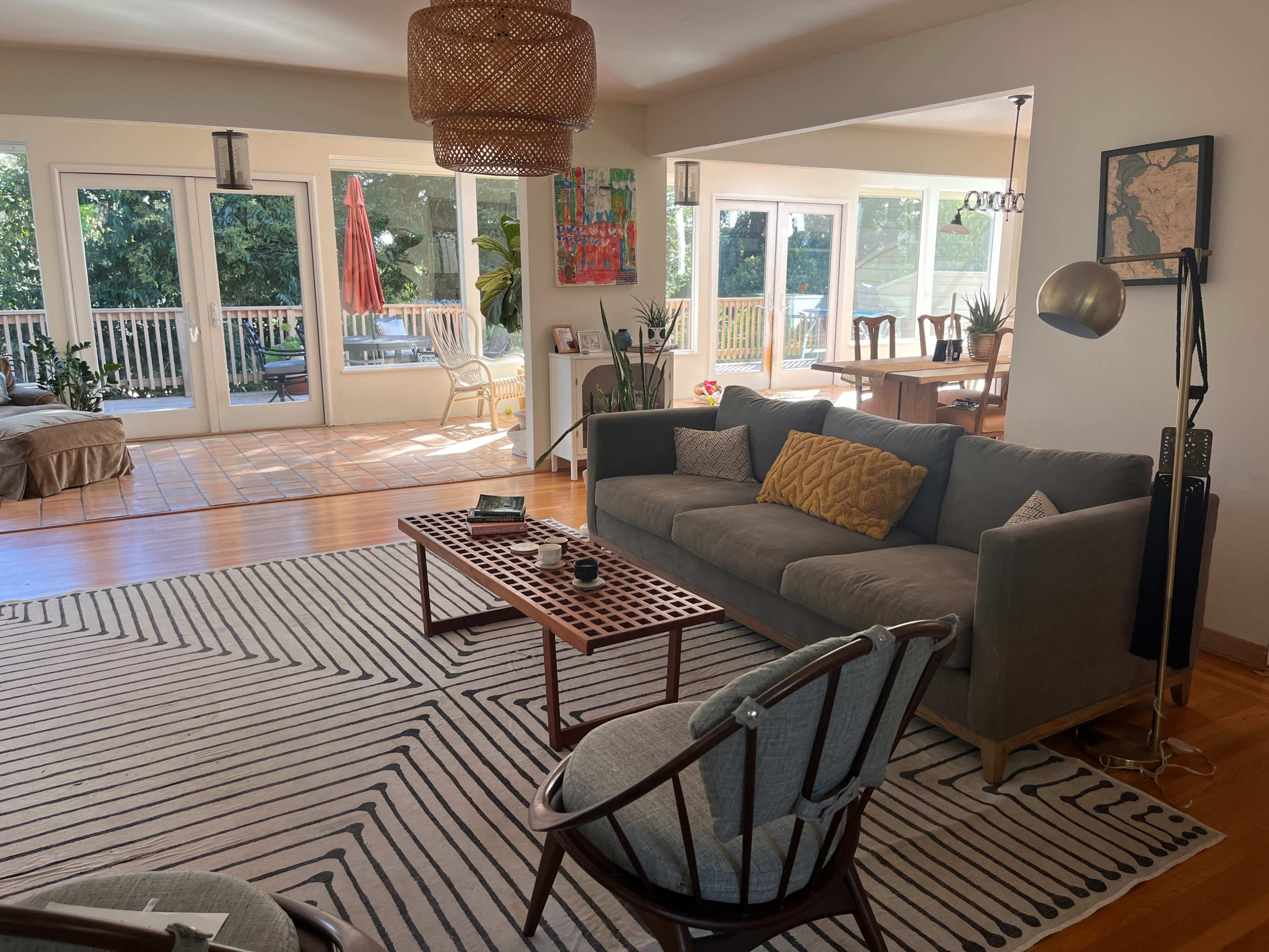 Light filled home with wooded view Image in Montclair, Oakland, CA