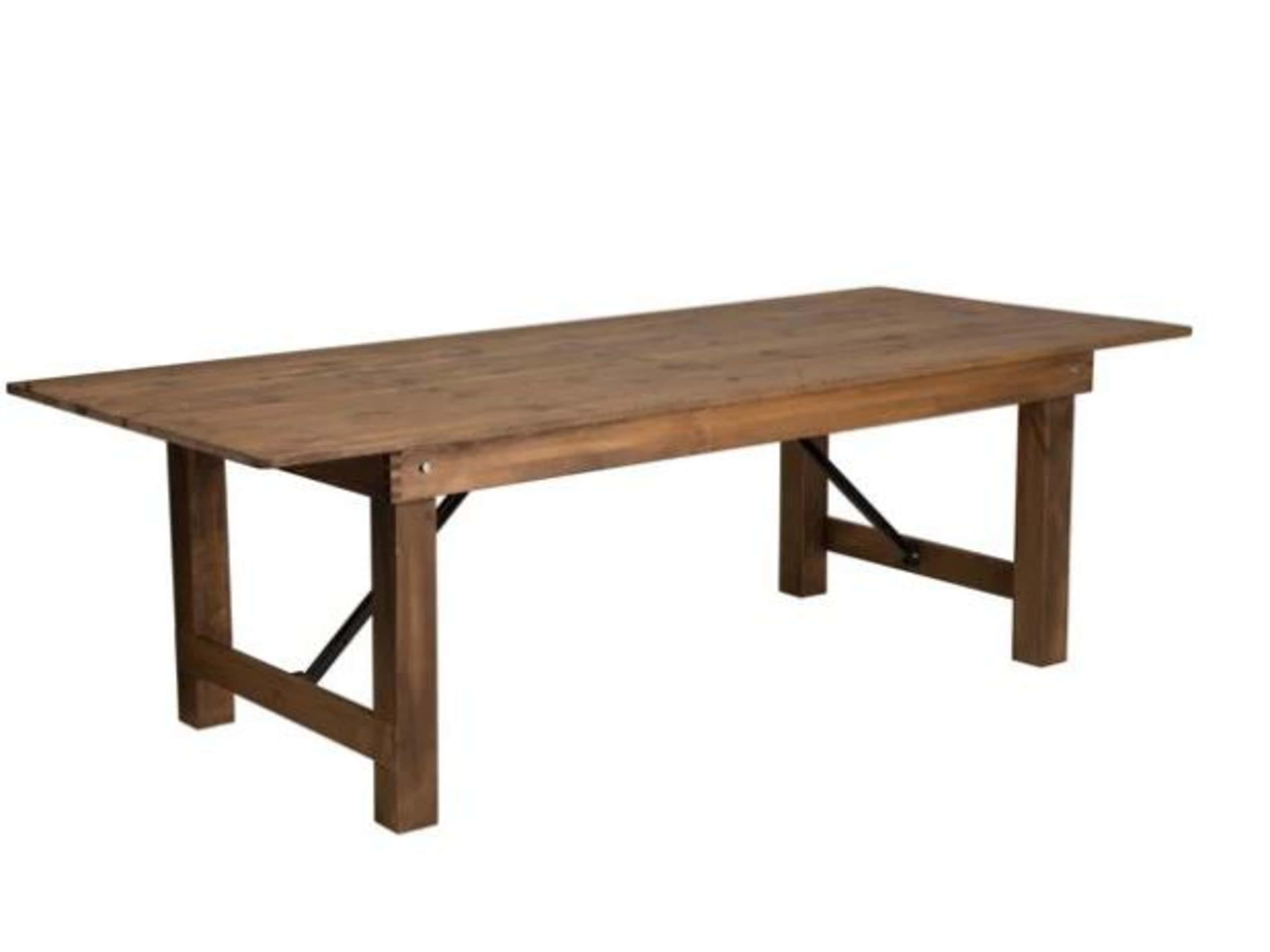 Wooden Farmhouse Table (6ft) 