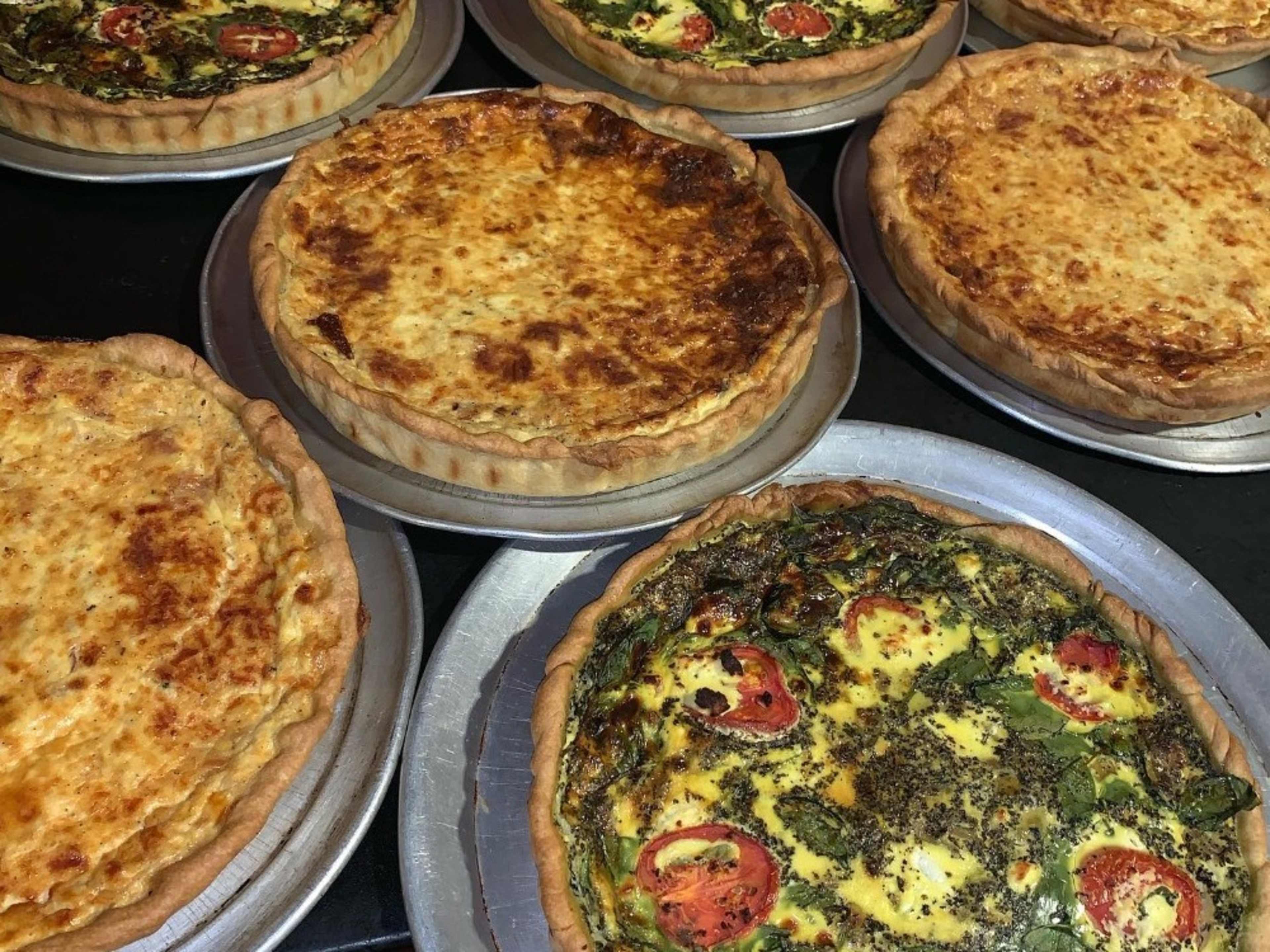 Quiche & Salad for 10