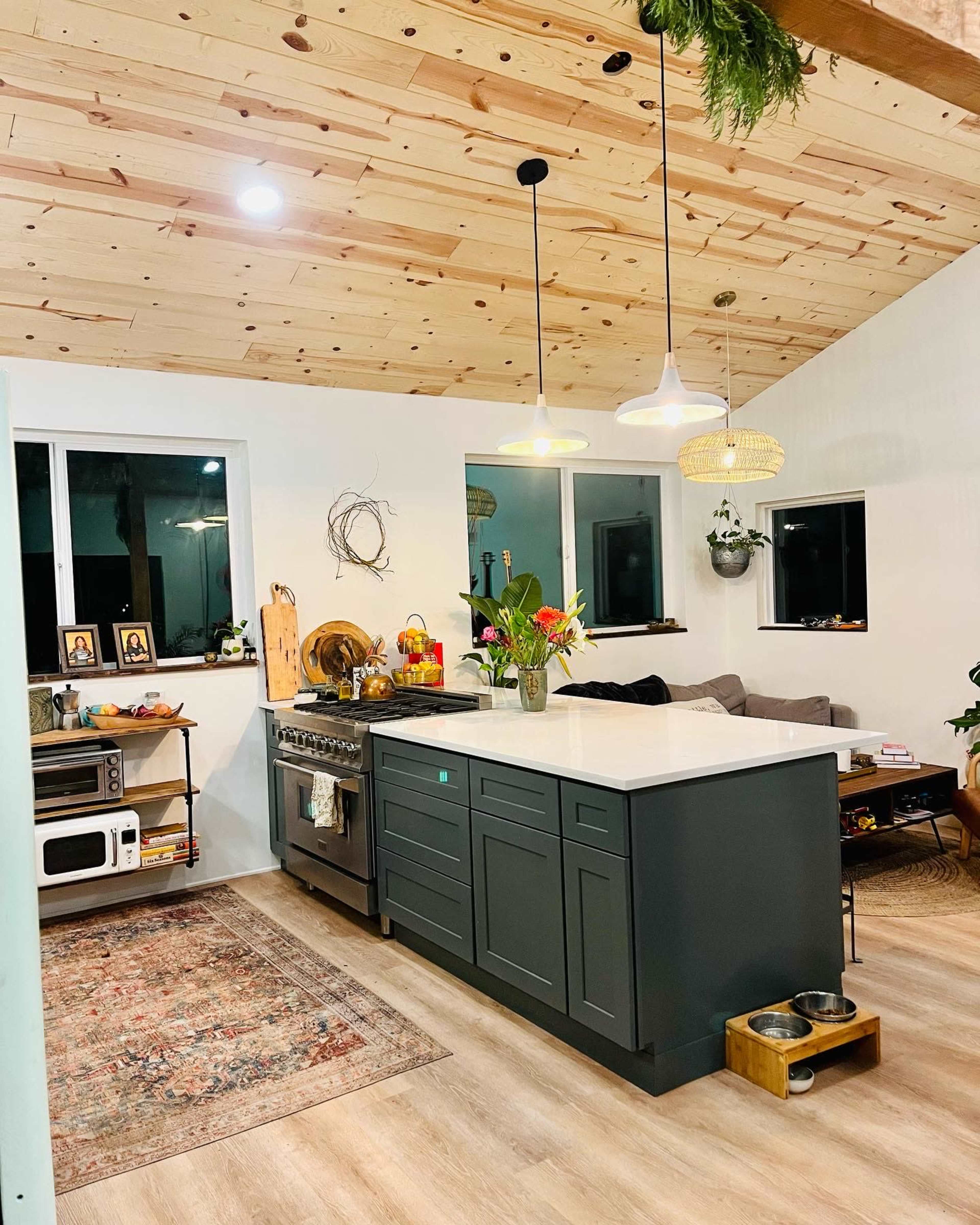 Light-Filled Modern PNW Home with Vaulted Ceilings, Designer Kitchen & Outdoor Sauna Image in Greenwood, Seattle, WA