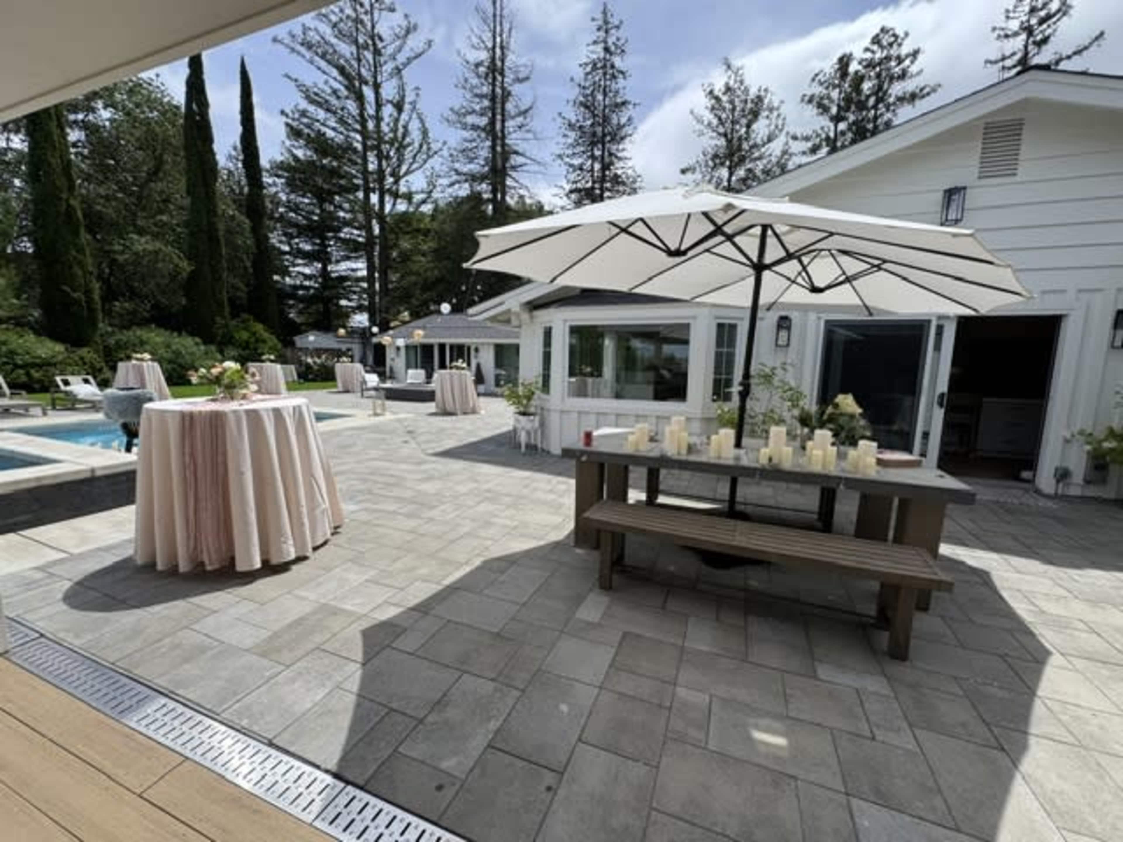 Modern Danville Backyard with Mount Diablo Views, Pool & Pavilion Image in Danville, Danville, CA