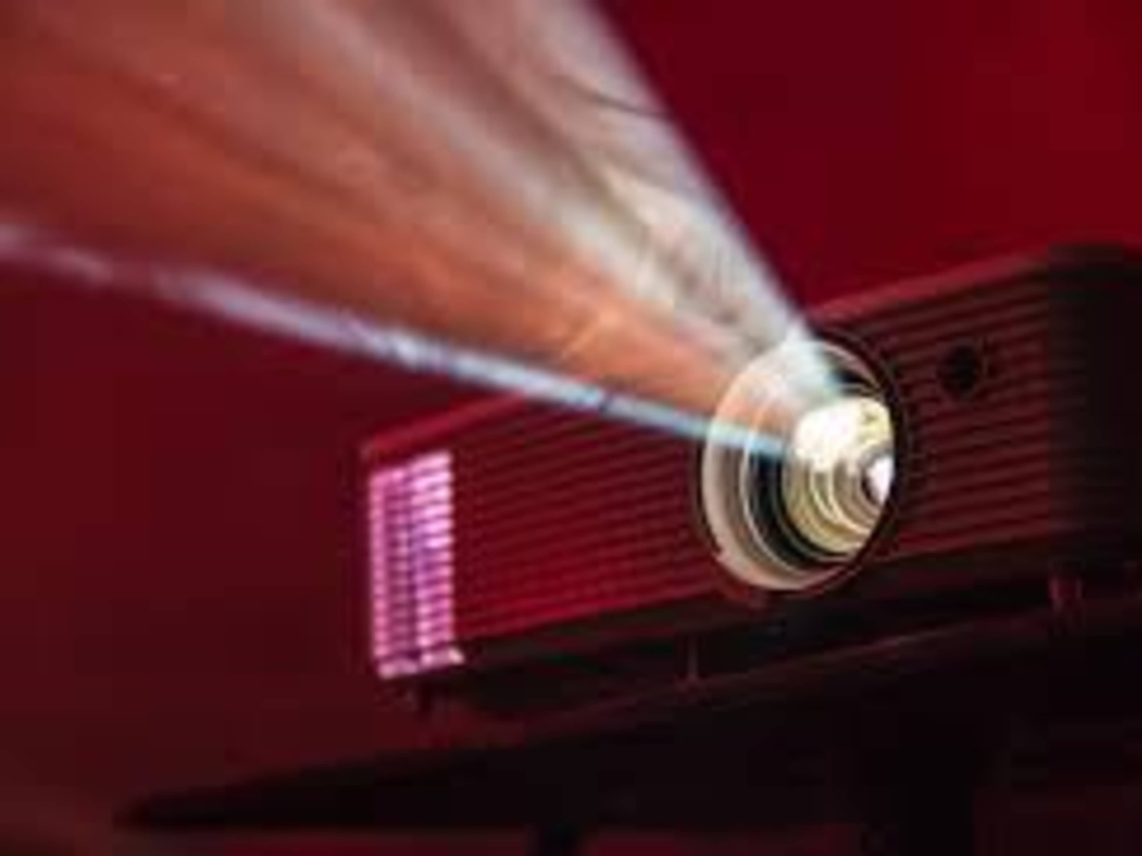 Projector to use on blank wall. 
