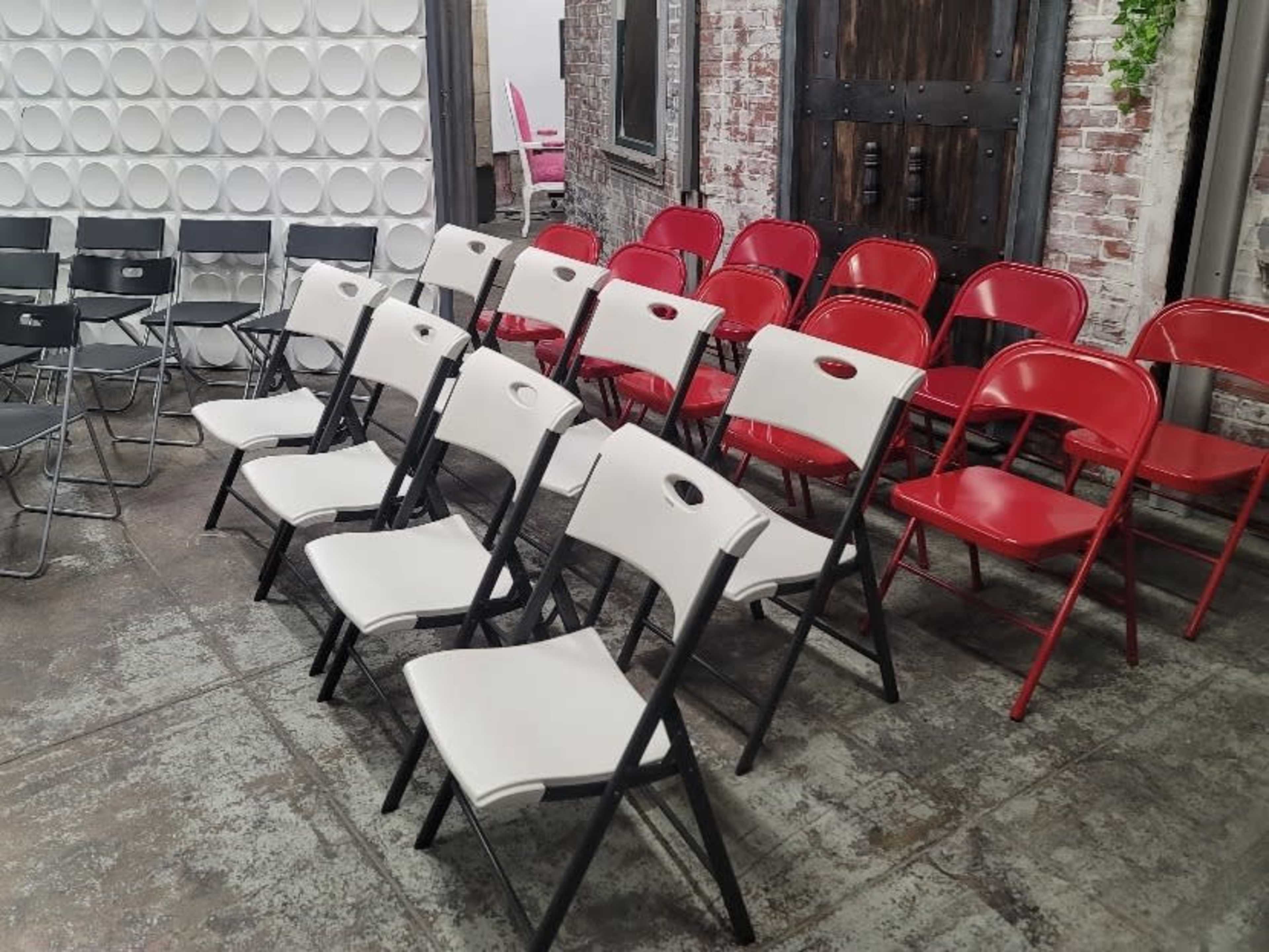 Folding chairs