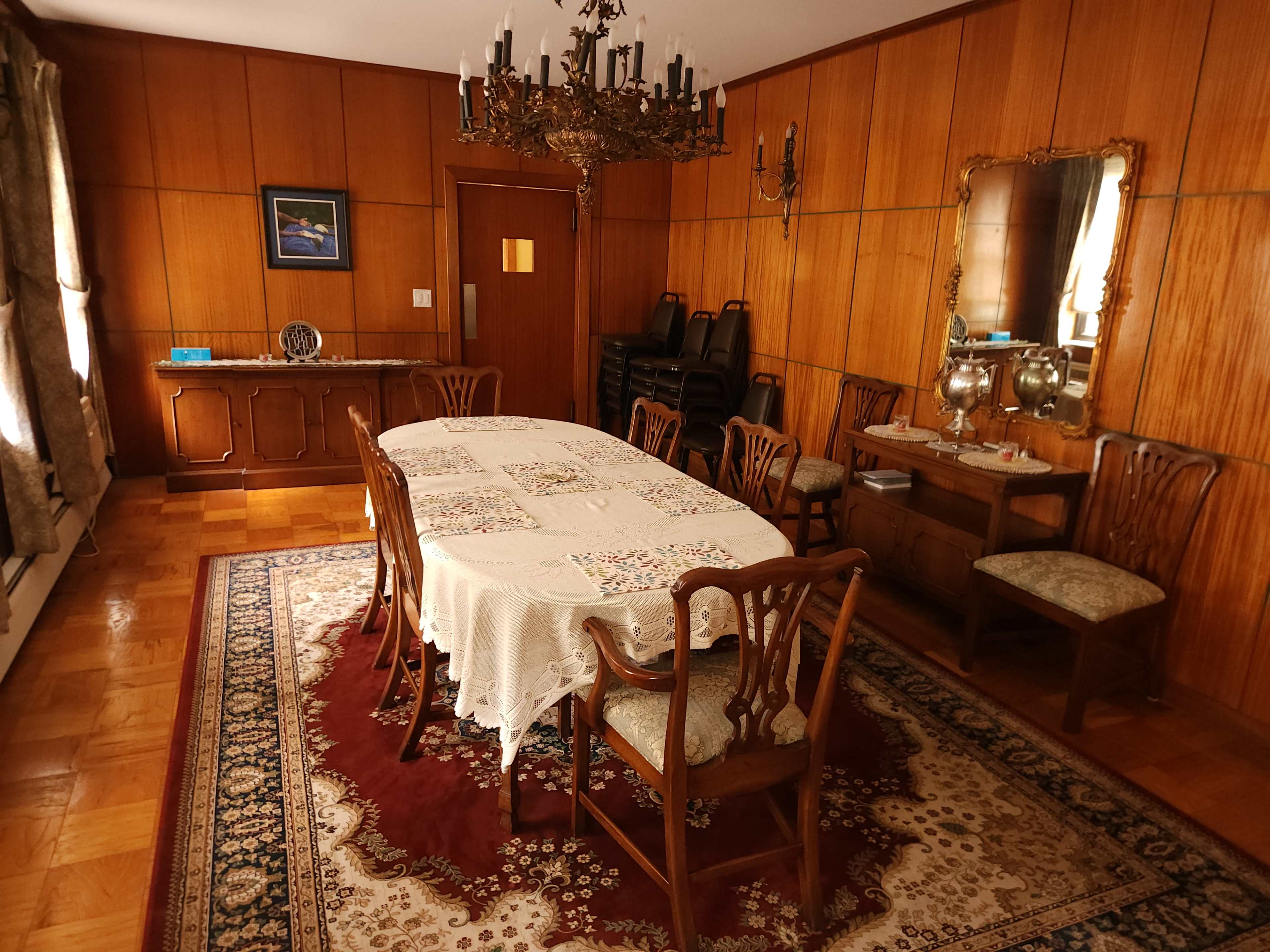 Retro Mansion w/ Classroom Setup & Classic Stage Image in Woodside, Woodside, NY