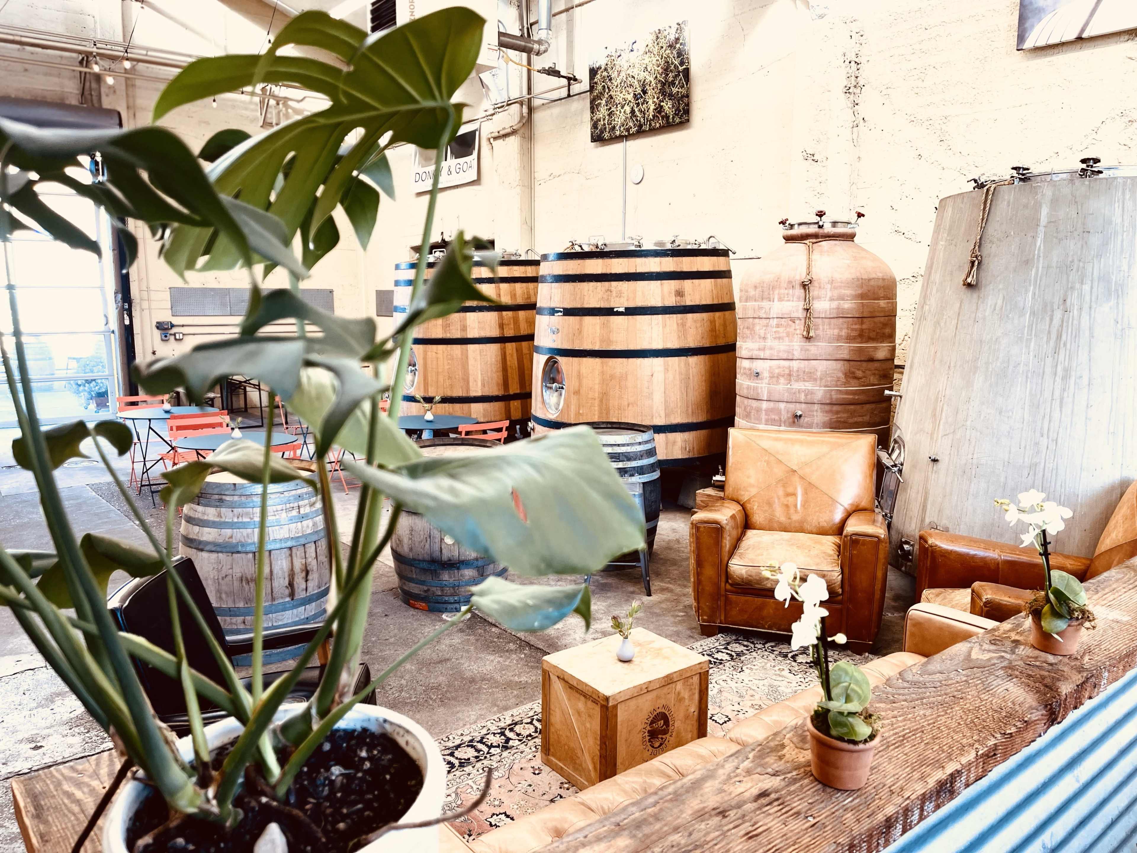 Donkey and Goat Winery and Event Space in Berkeley CA. Image in Northwest Berkeley, Berkeley, CA