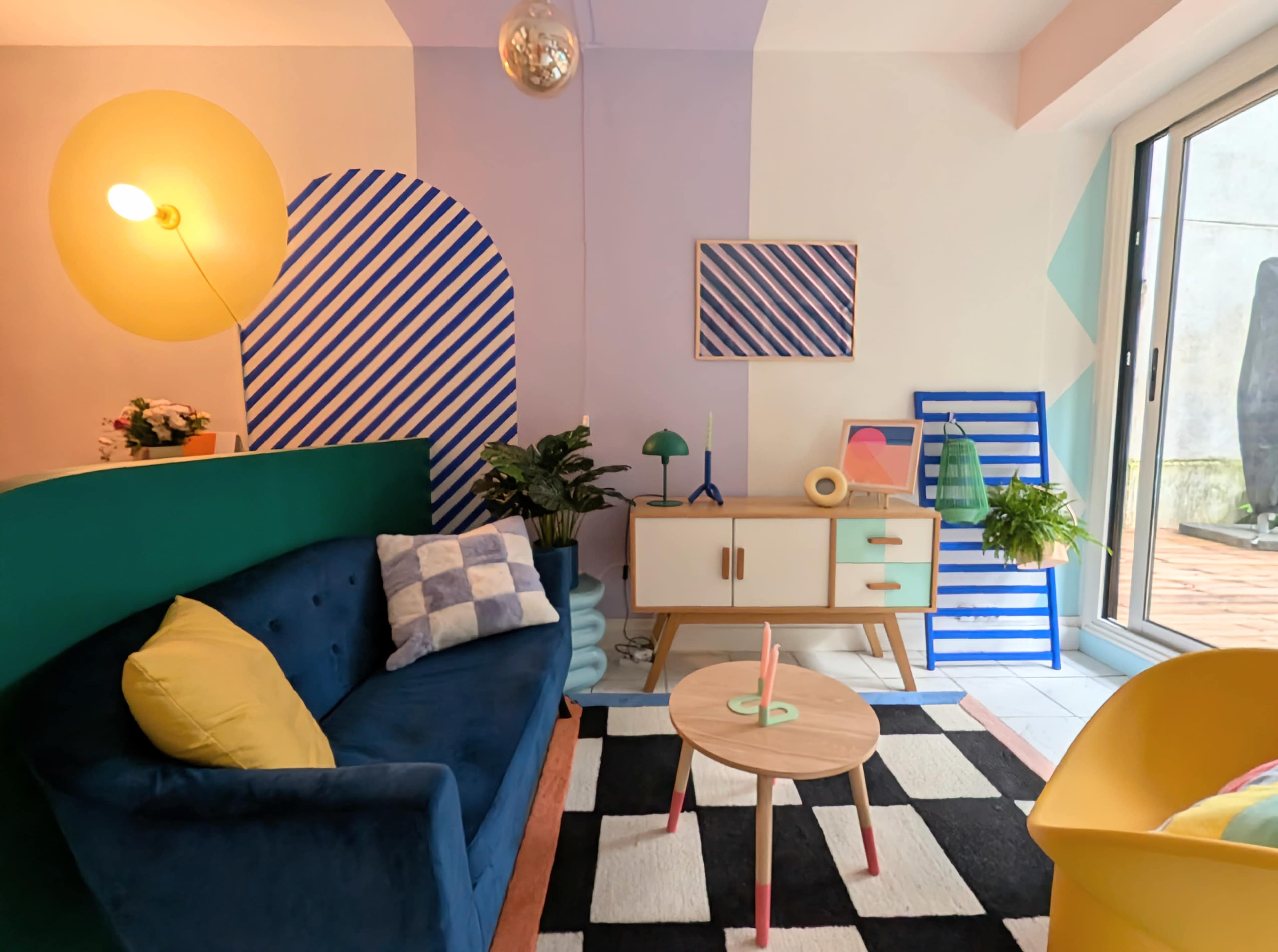 Studio parisien coloré avec jardin Image dans Quartier de la Gare, Paris, 