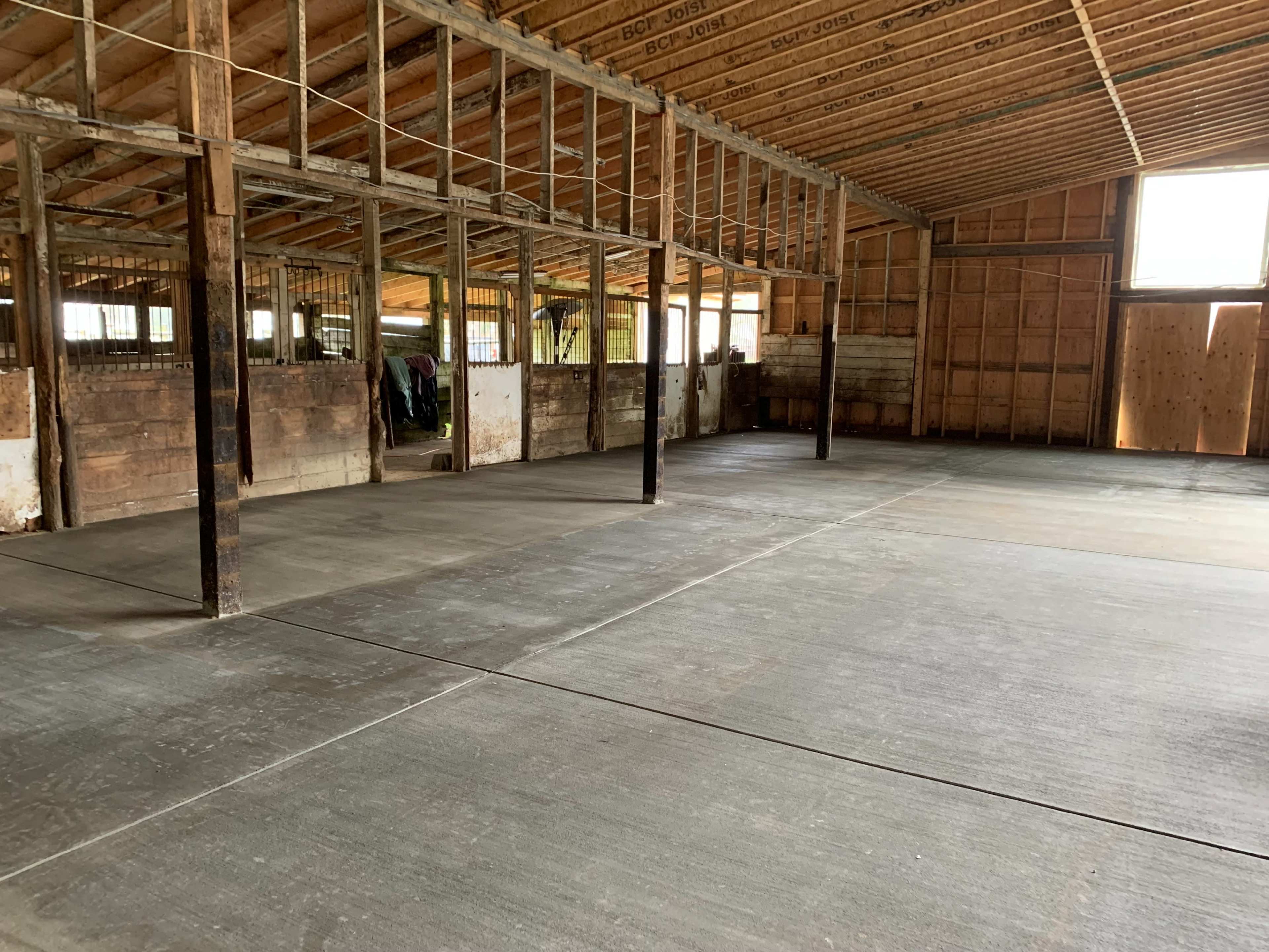 Equestrian property with historic covered arena and stalls Image in , Olympia, WA